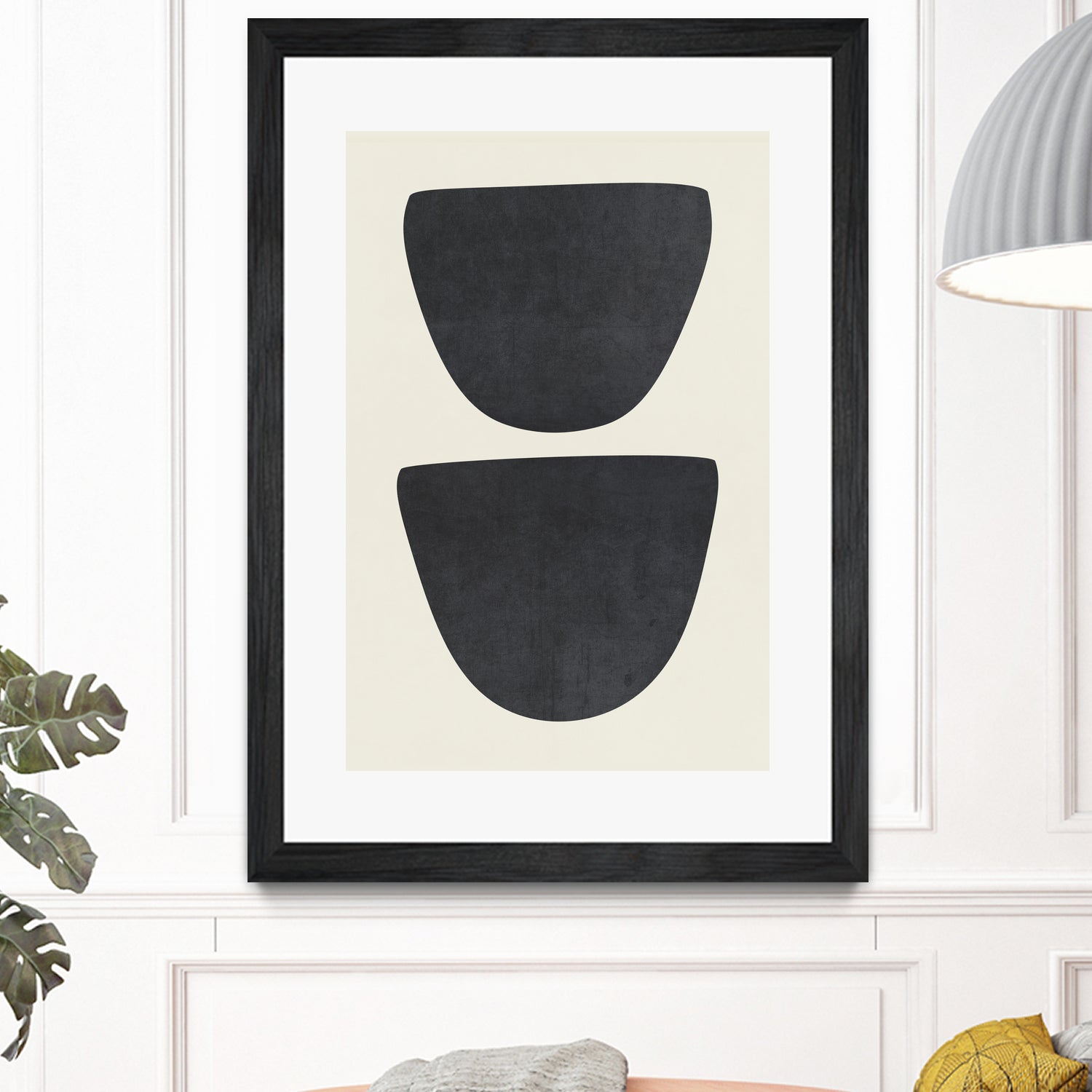 Two by M Studio on GIANT ART - black scandinavian minimalist