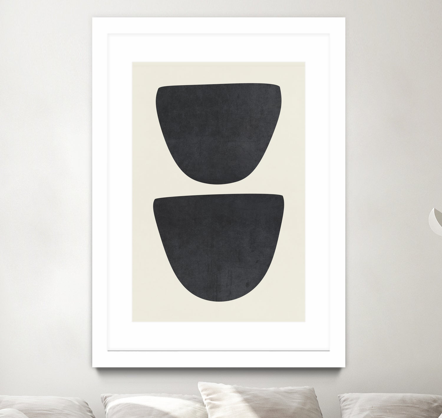 Two by M Studio on GIANT ART - black scandinavian minimalist