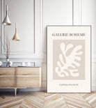 Le pouvoir des fleurs II by M Studio on GIANT ART - beige