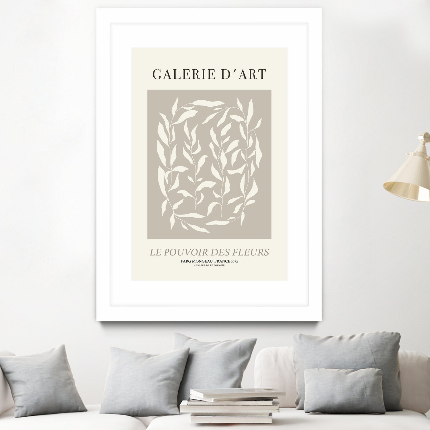 Le pouvoir des fleurs by M Studio on GIANT ART