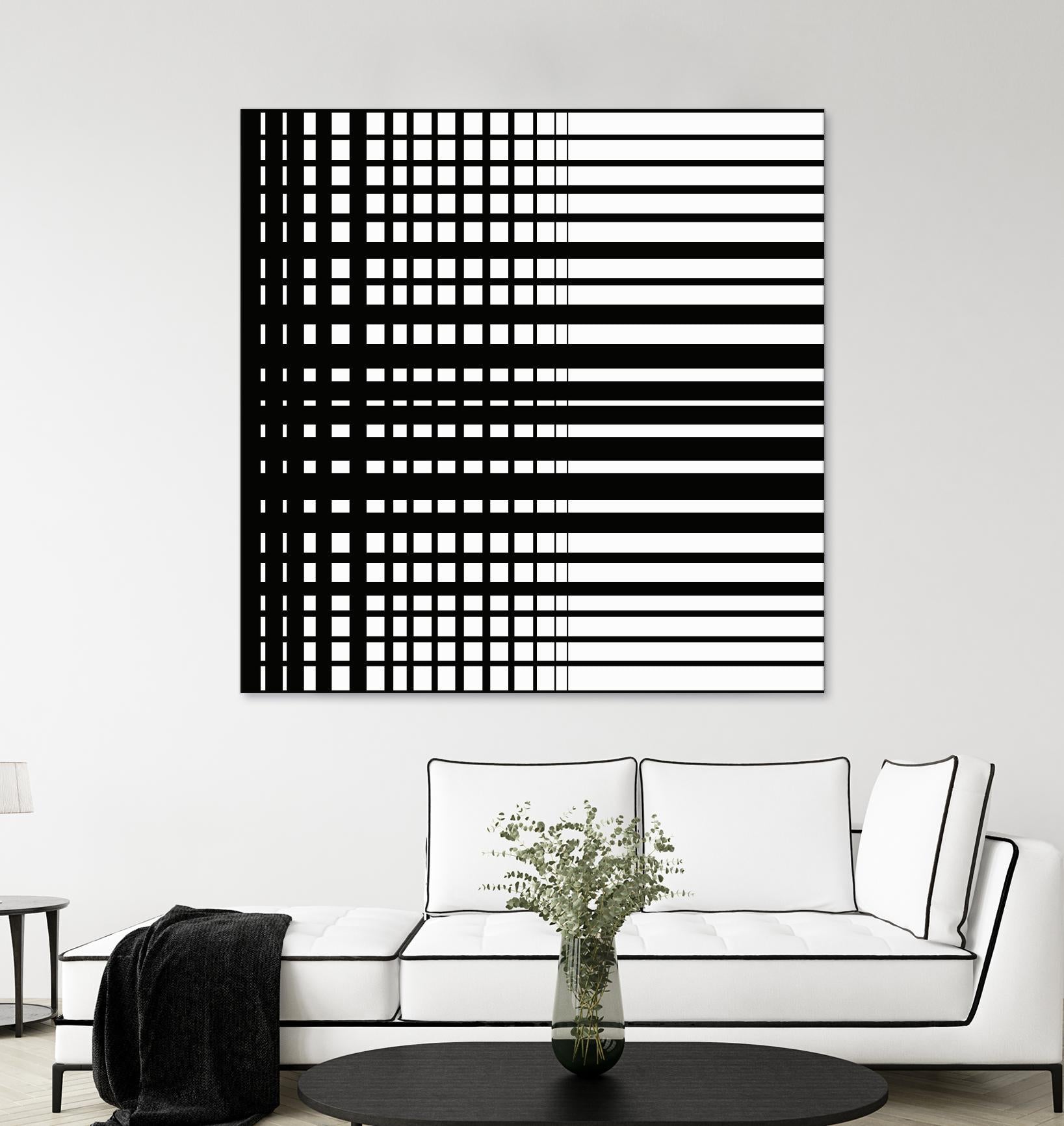 Vibing II by Daleno Art on GIANT ART - white patterns abstrait