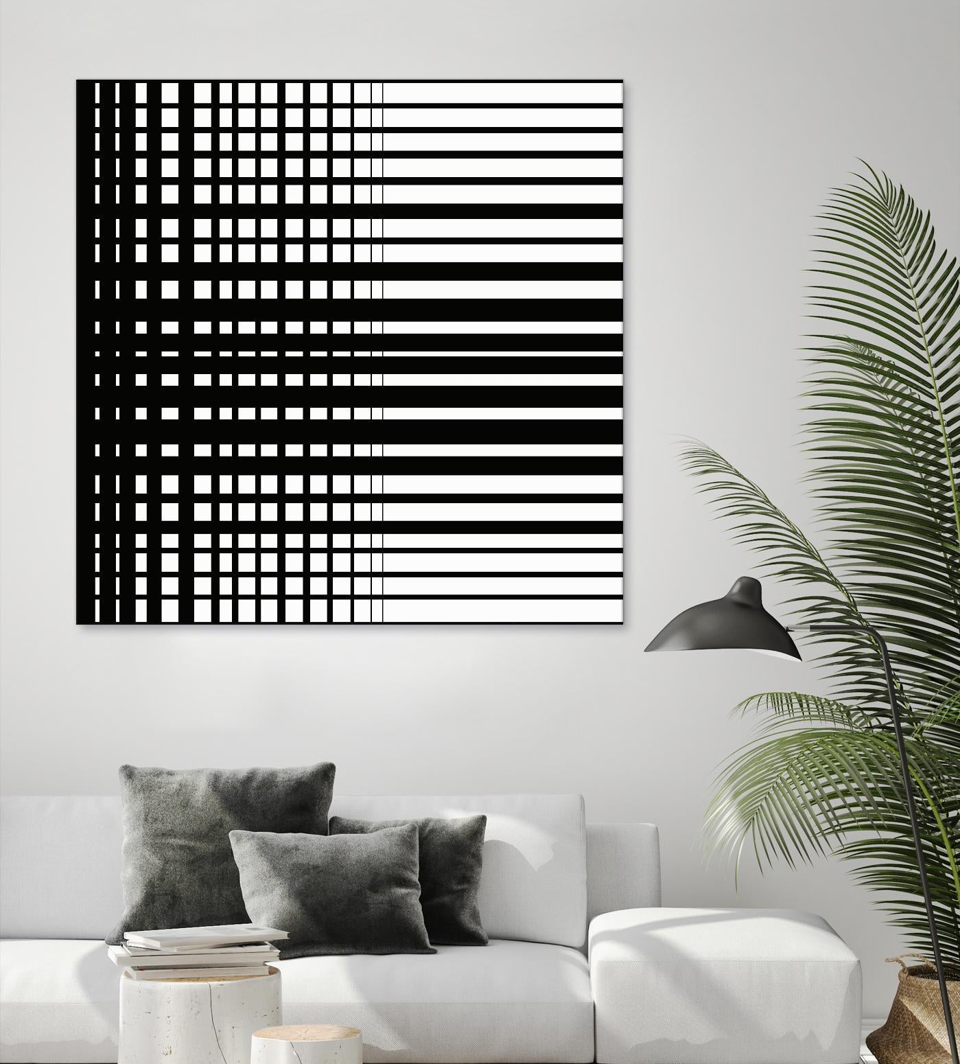 Vibing II by Daleno Art on GIANT ART - white patterns abstrait