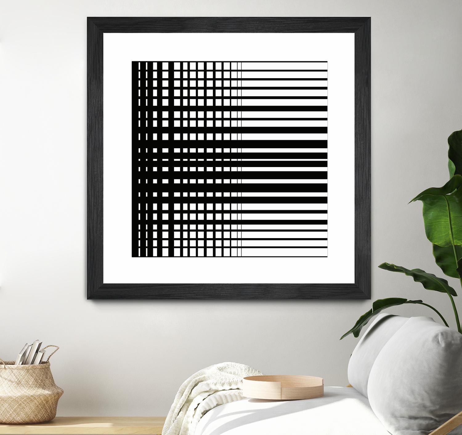 Vibing II by Daleno Art on GIANT ART - white patterns abstrait