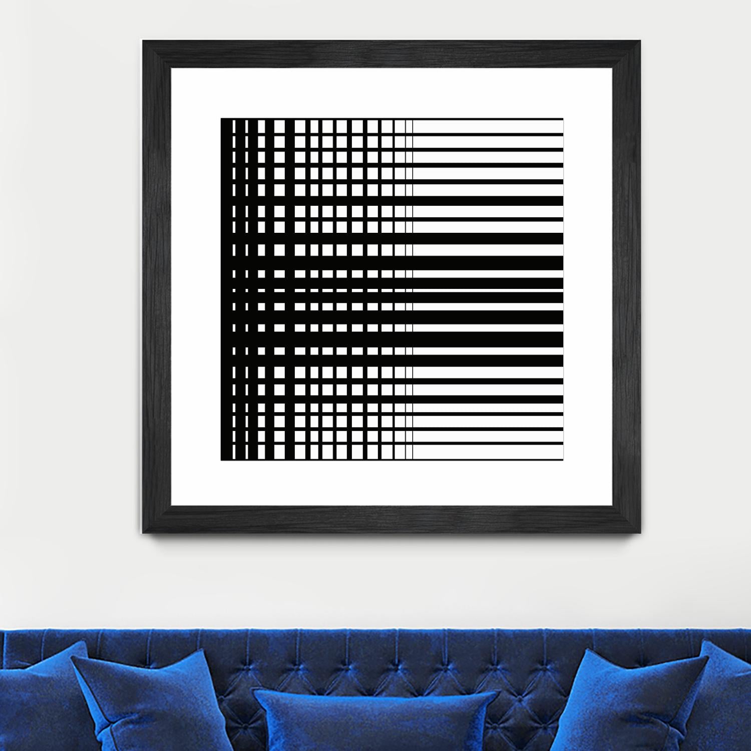 Vibing II by Daleno Art on GIANT ART - white patterns abstrait