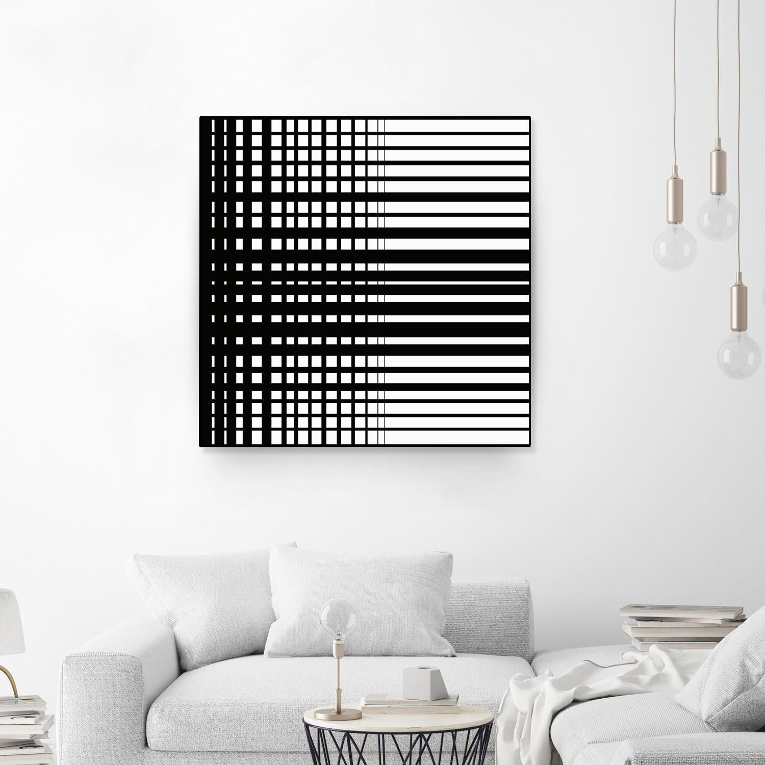 Vibing II by Daleno Art on GIANT ART - white patterns abstrait
