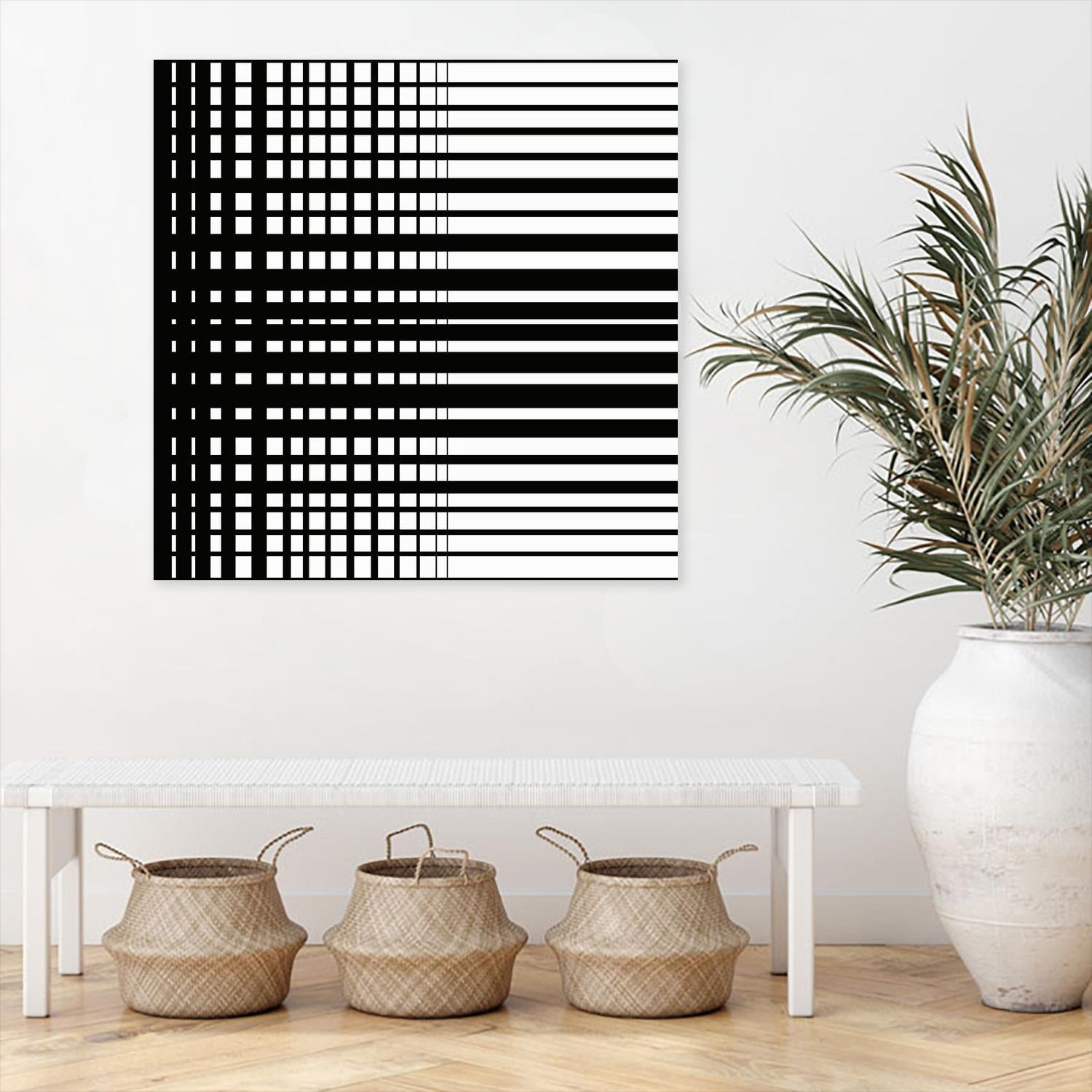Vibing II by Daleno Art on GIANT ART - white patterns abstrait