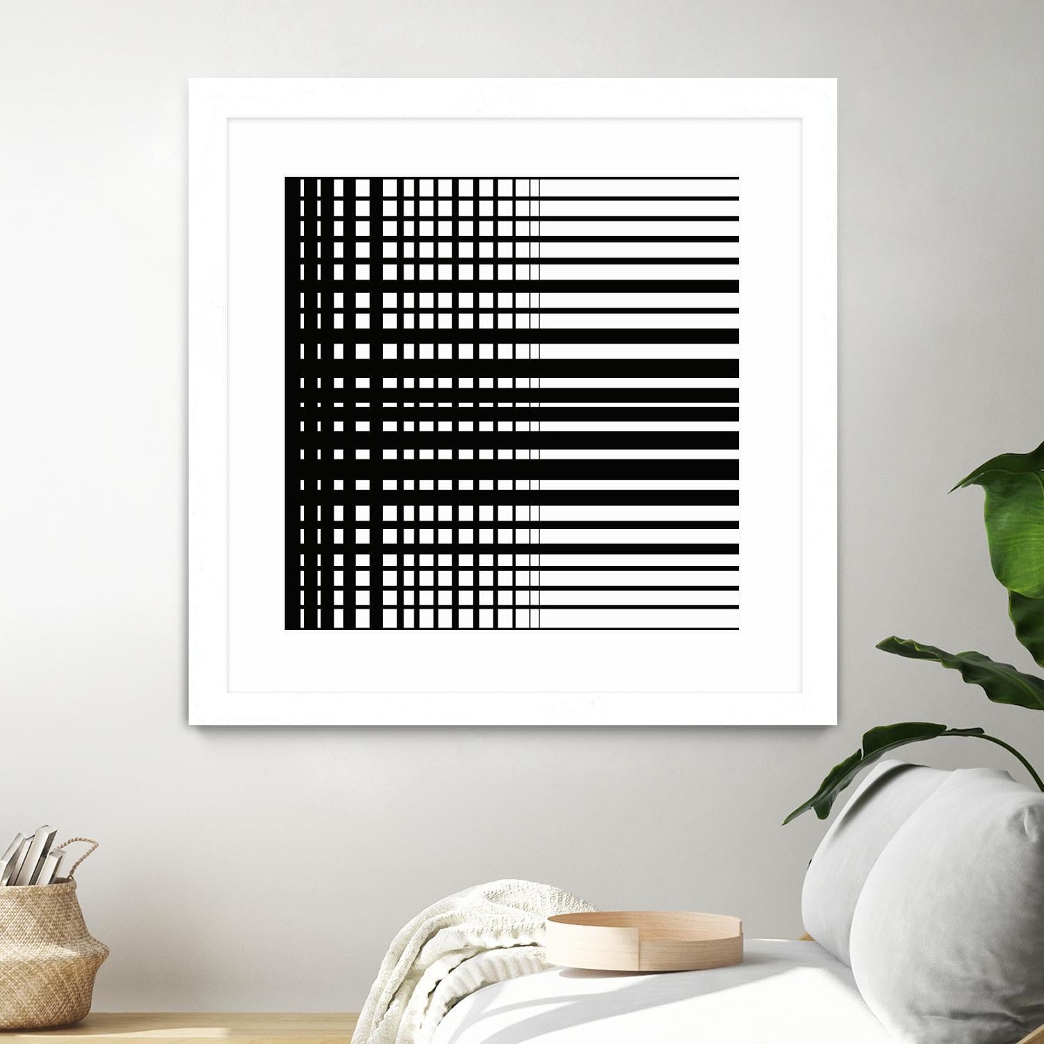 Vibing II by Daleno Art on GIANT ART - white patterns abstrait