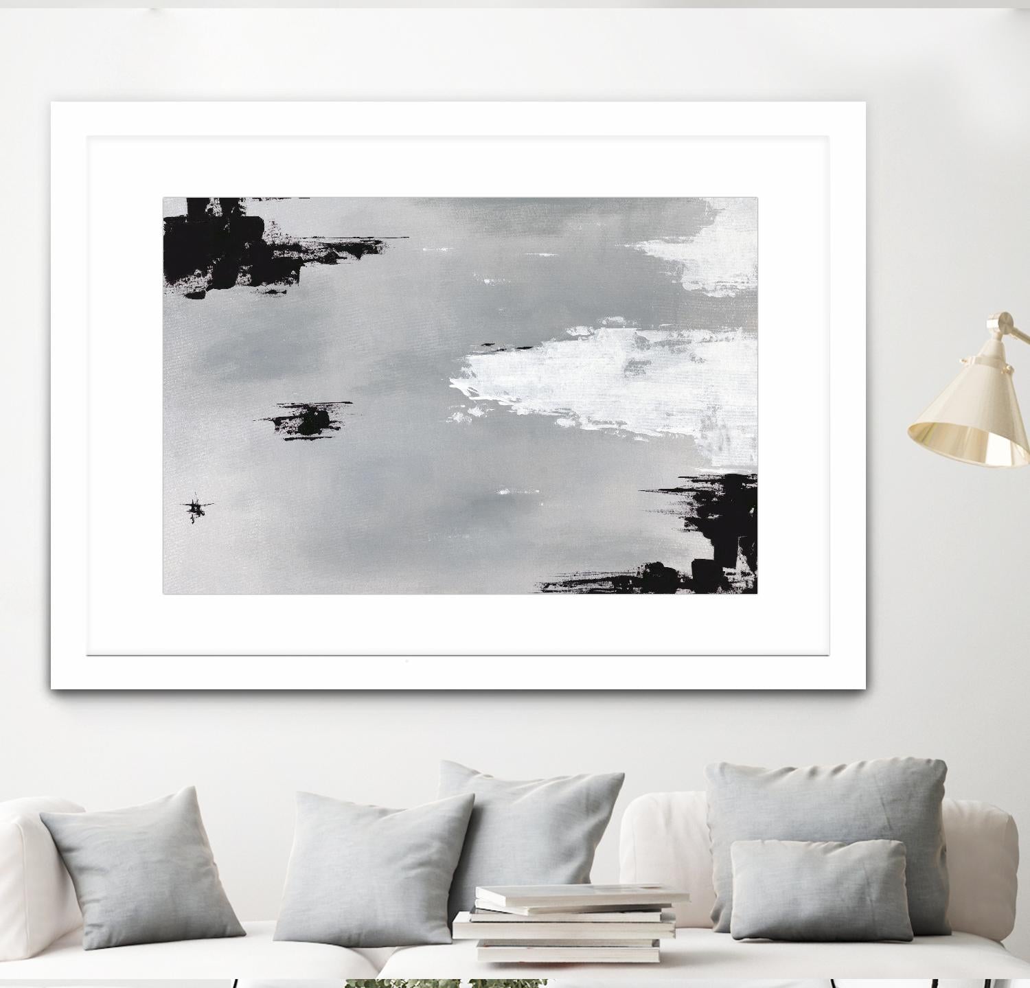 Missed Moment by Daleno Art on GIANT ART - white abstract