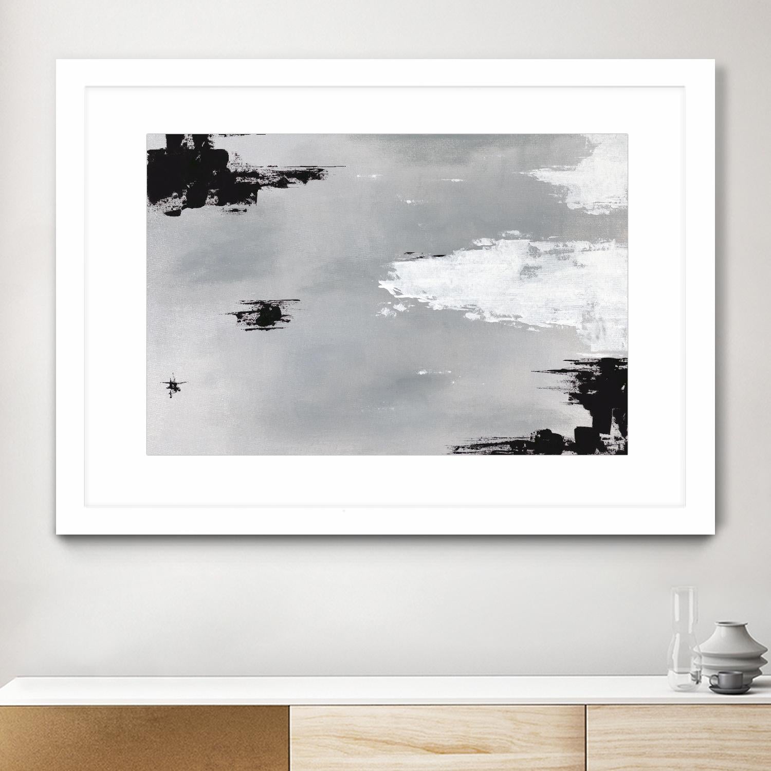 Missed Moment by Daleno Art on GIANT ART - white abstract