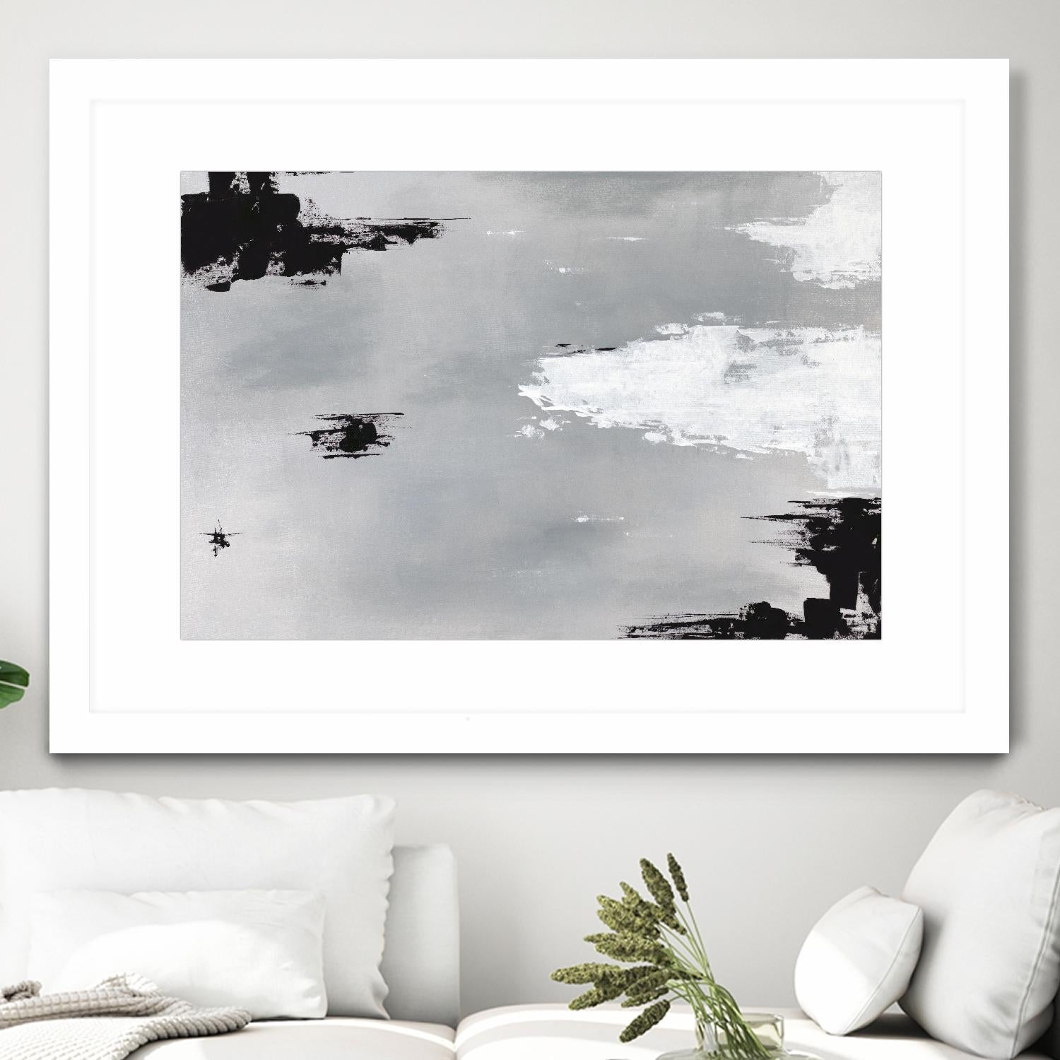 Missed Moment by Daleno Art on GIANT ART - white abstract