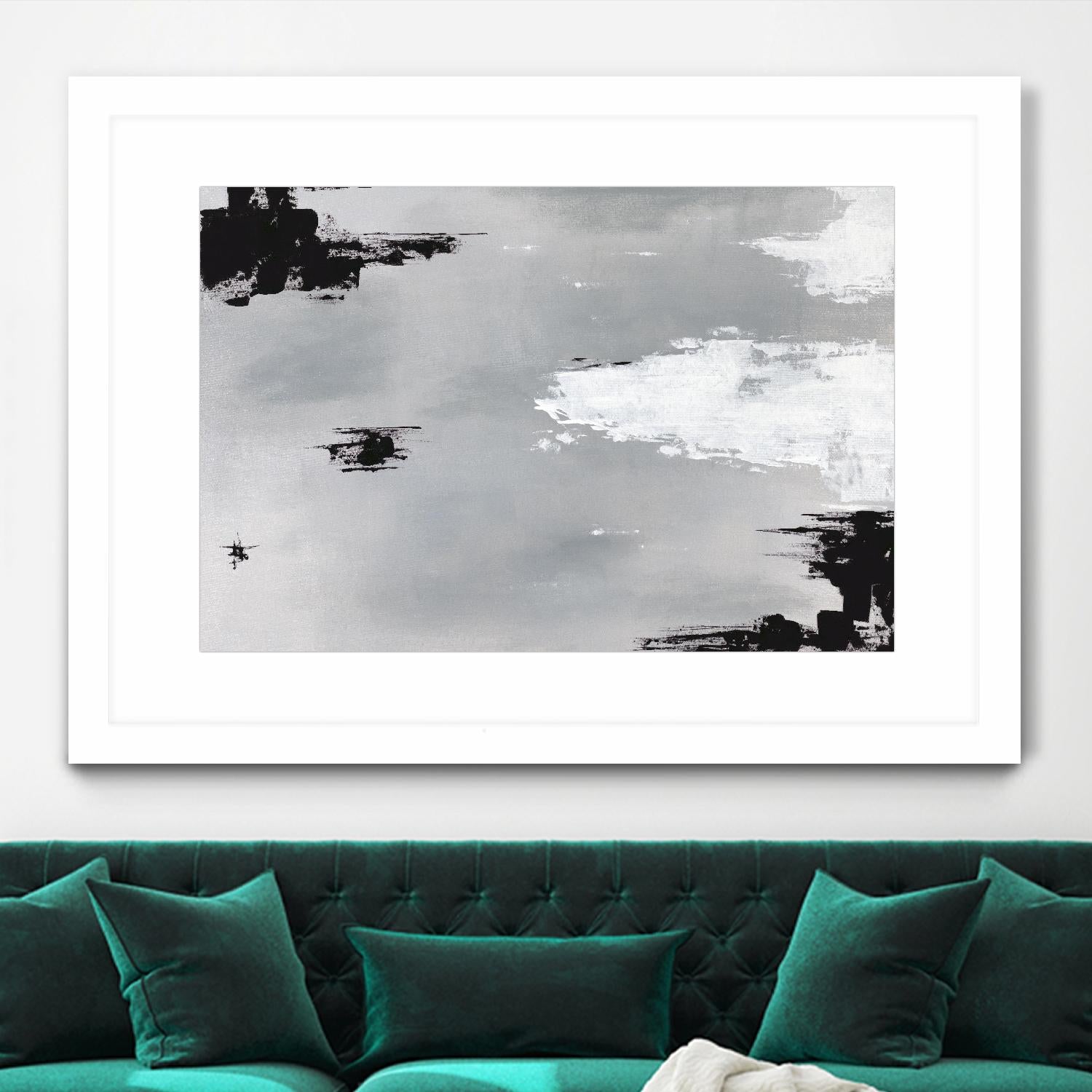 Missed Moment by Daleno Art on GIANT ART - white abstract