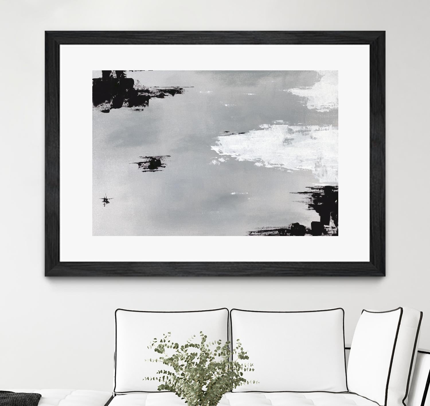 Missed Moment by Daleno Art on GIANT ART - white abstract