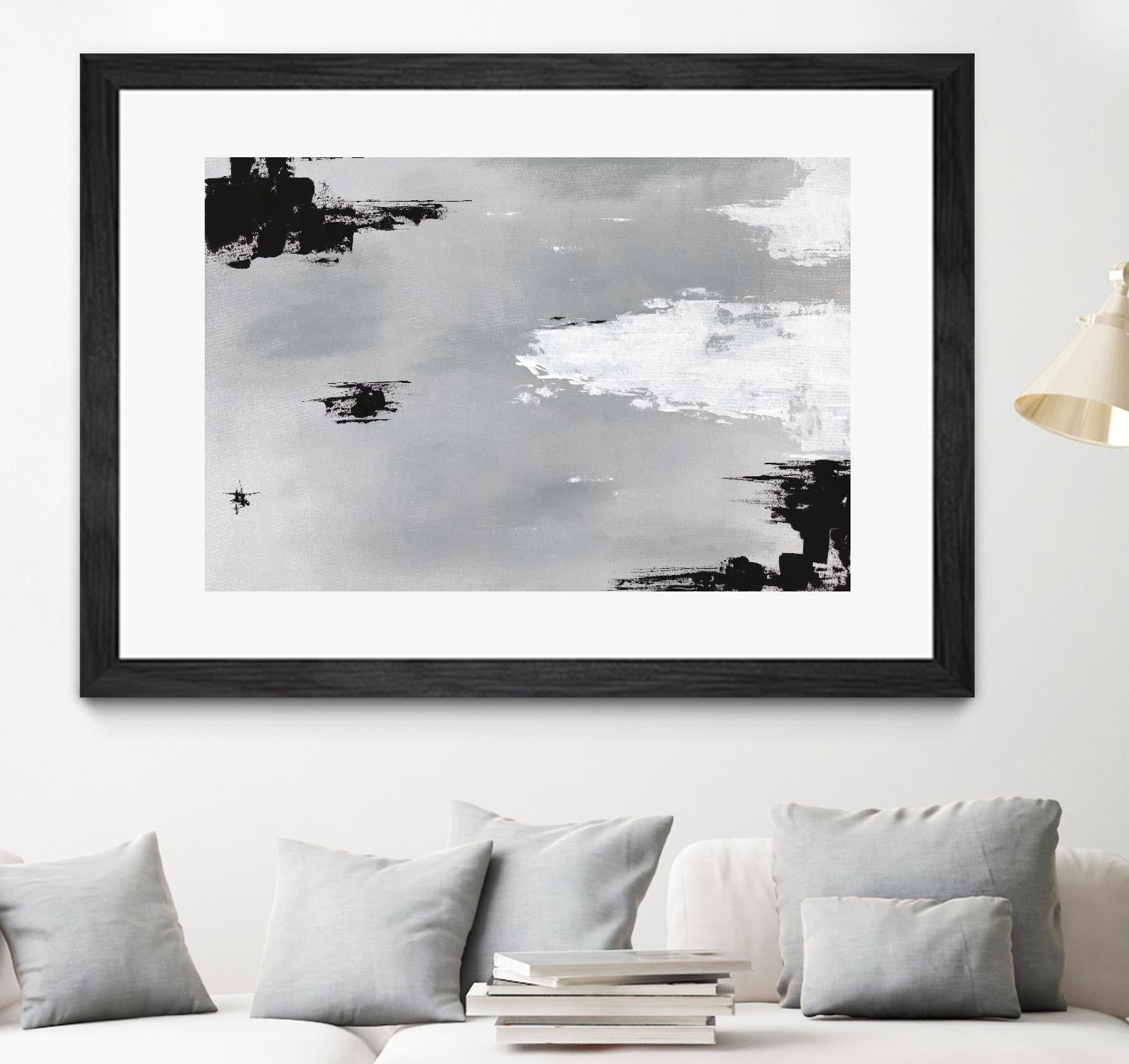 Missed Moment by Daleno Art on GIANT ART - white abstract