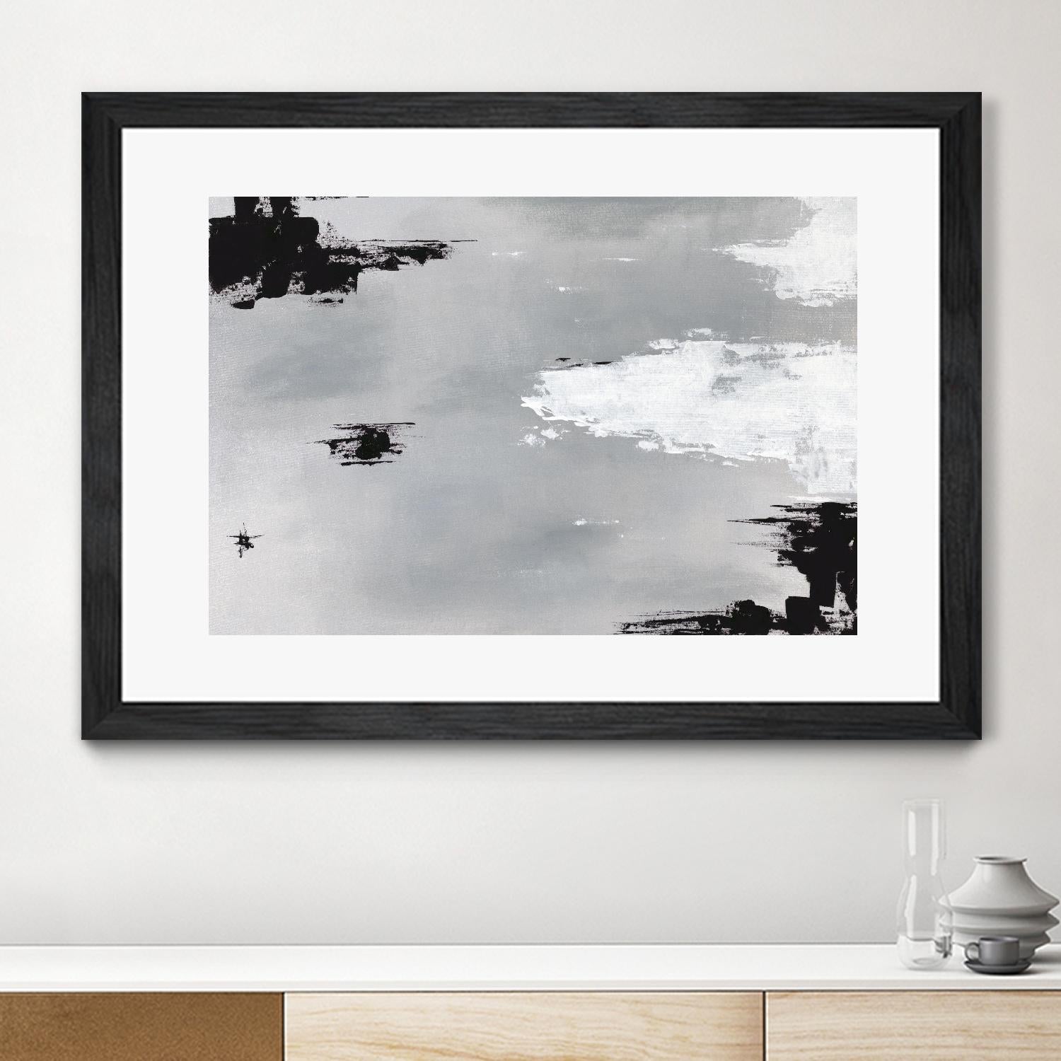 Missed Moment by Daleno Art on GIANT ART - white abstract