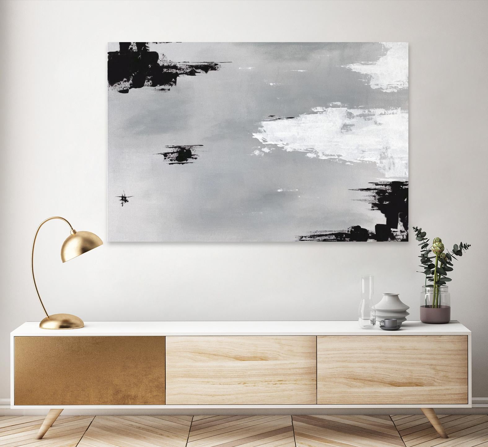 Missed Moment by Daleno Art on GIANT ART - white abstract