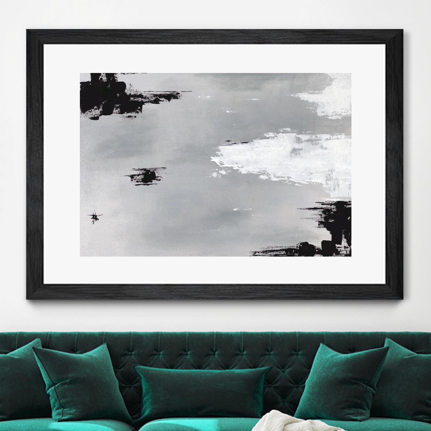 Missed Moment by Daleno Art on GIANT ART - white abstract