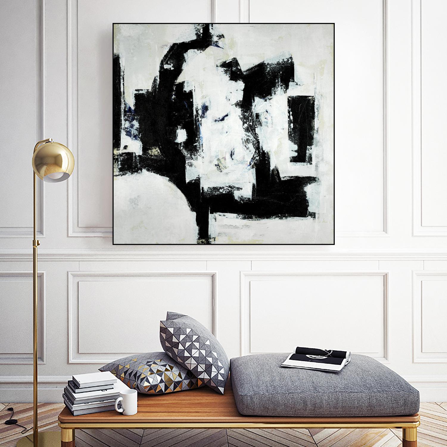 Covering the Spots by Daleno Art on GIANT ART - white abstract abstract