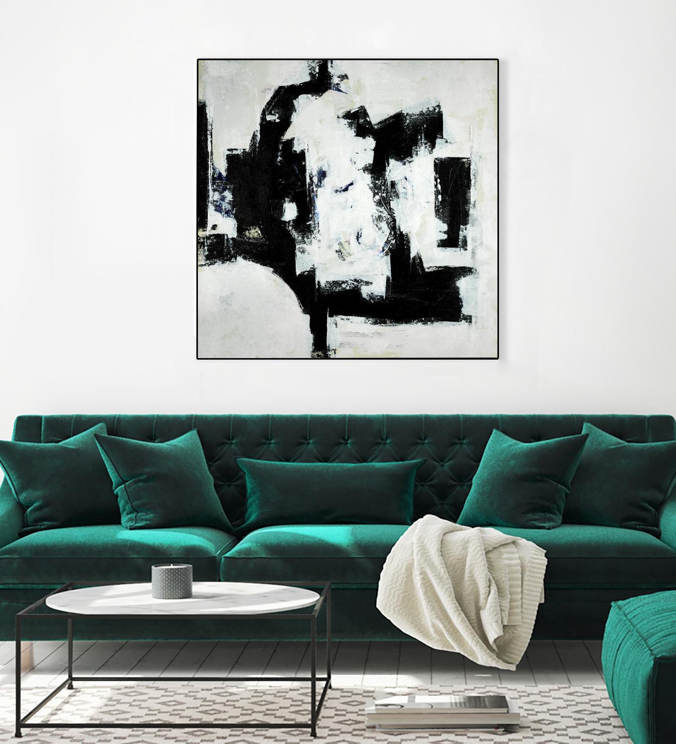 Covering the Spots by Daleno Art on GIANT ART - white abstract abstract