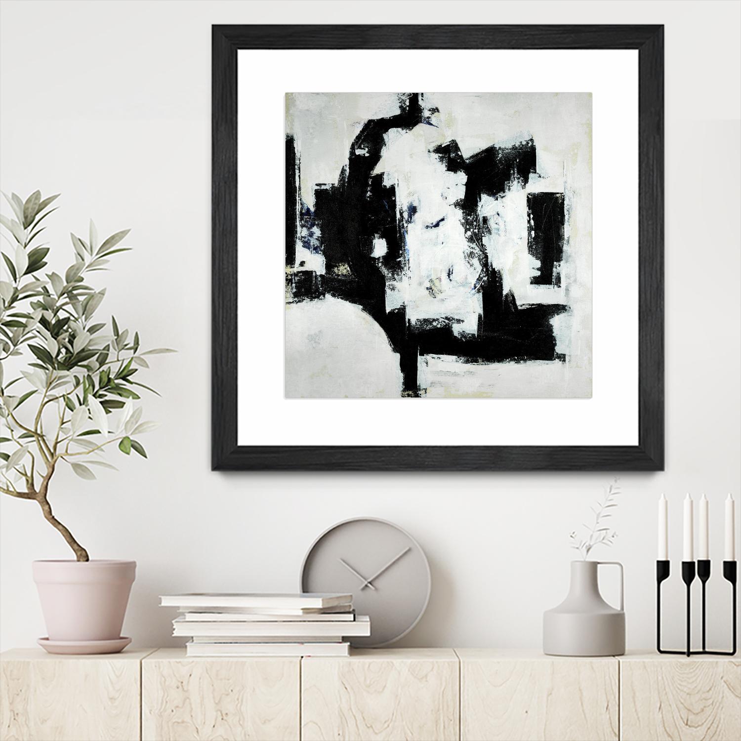 Covering the Spots by Daleno Art on GIANT ART - white abstract abstract