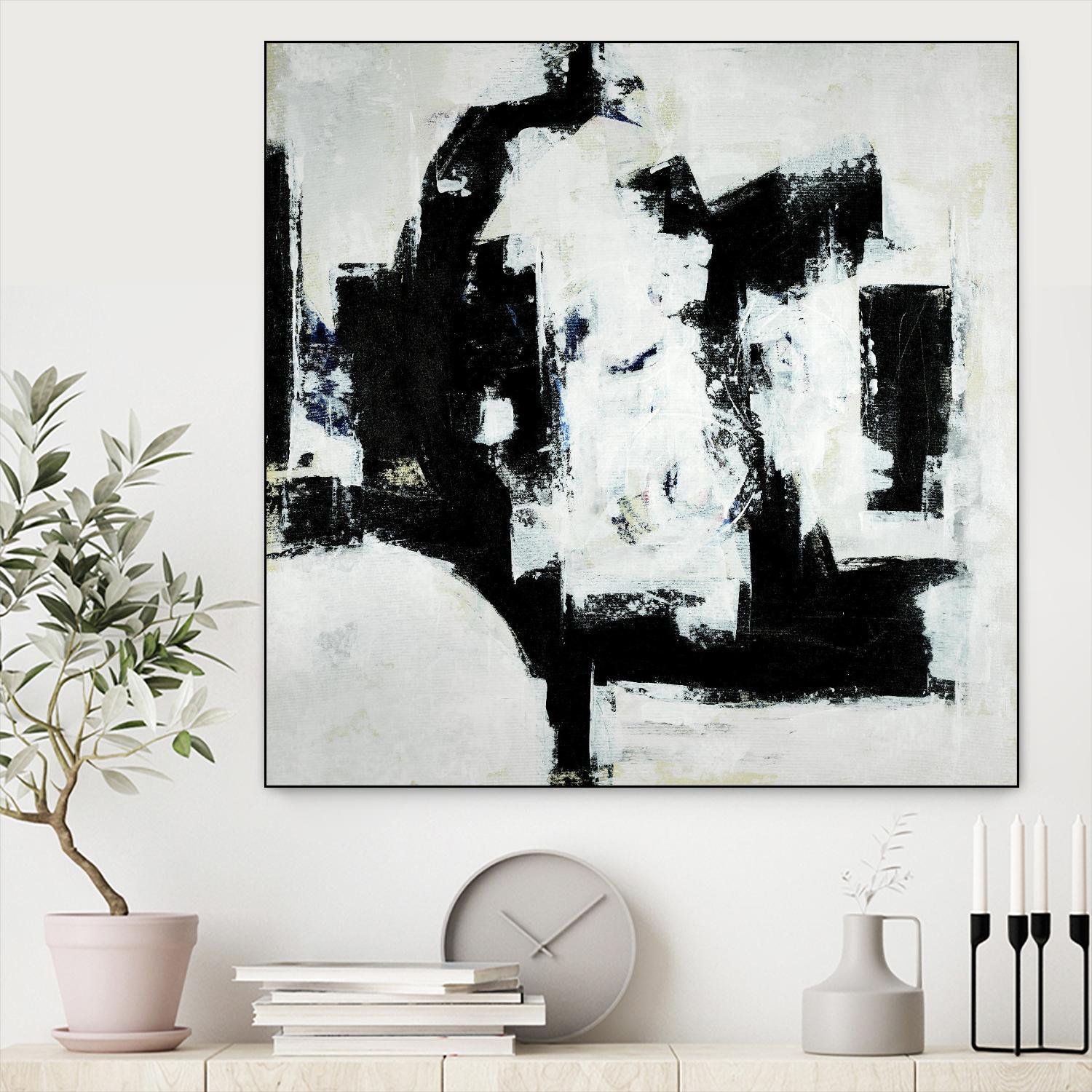 Covering the Spots by Daleno Art on GIANT ART - white abstract abstract