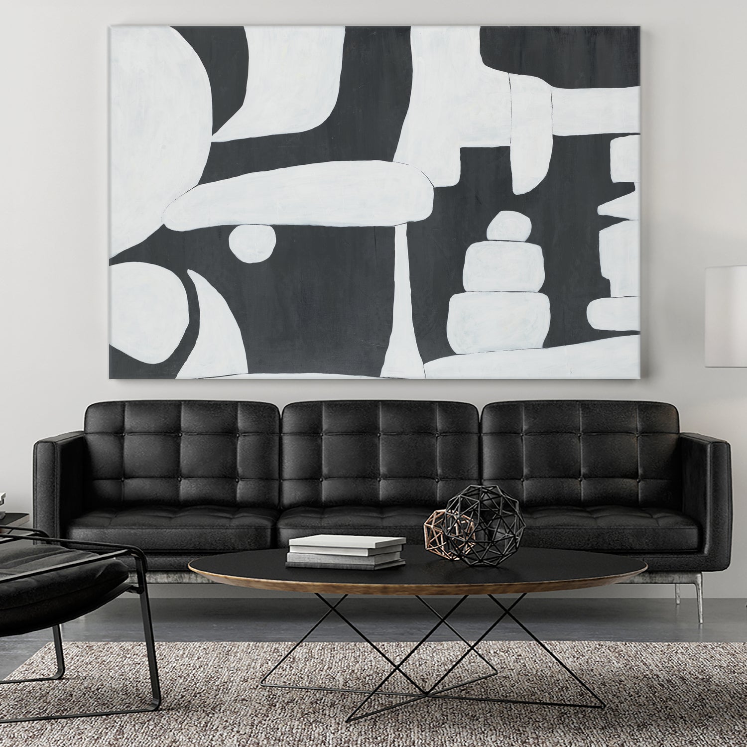 Remembering Decades by Daleno Art on GIANT ART - black abstract