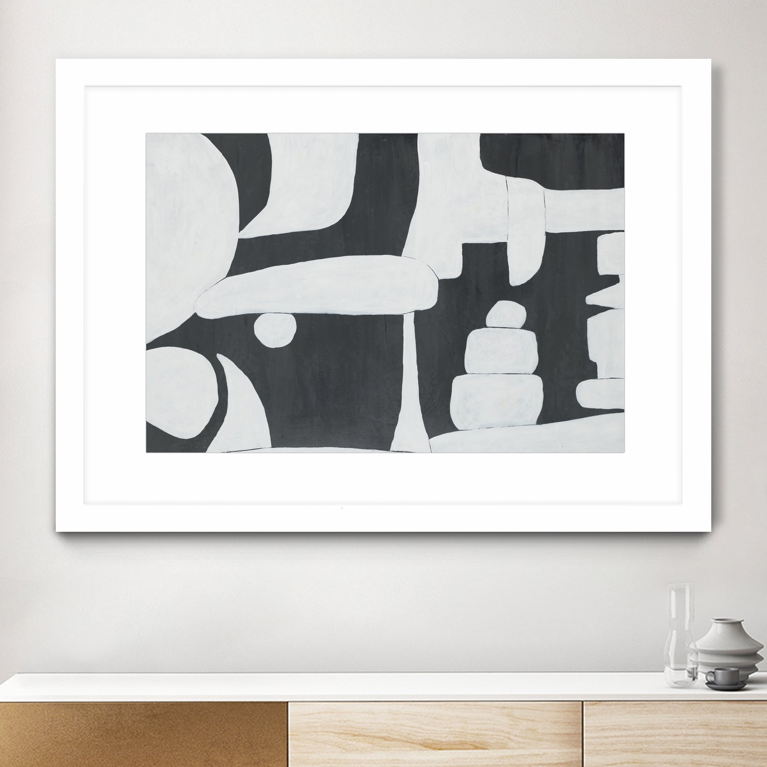 Remembering Decades by Daleno Art on GIANT ART - black abstract