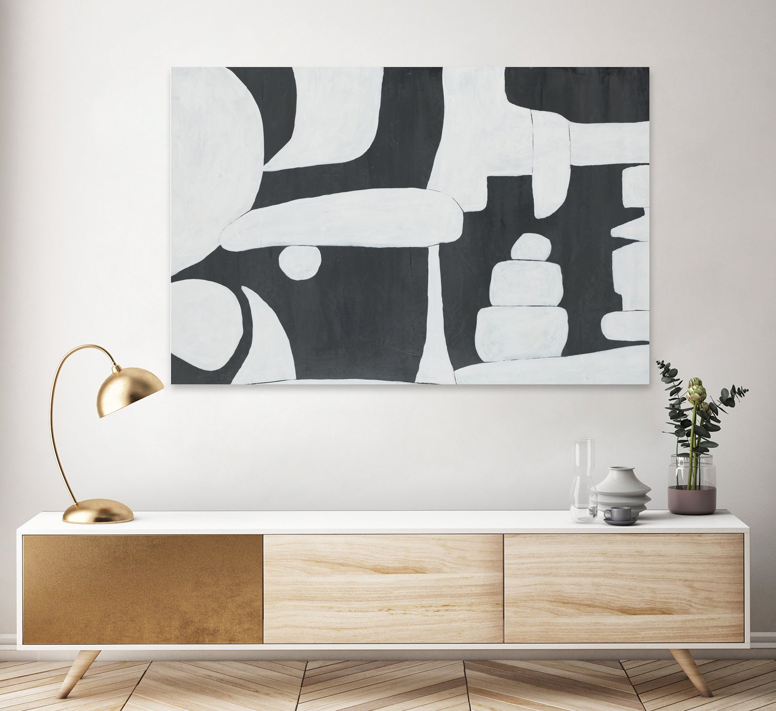 Remembering Decades by Daleno Art on GIANT ART - black abstract