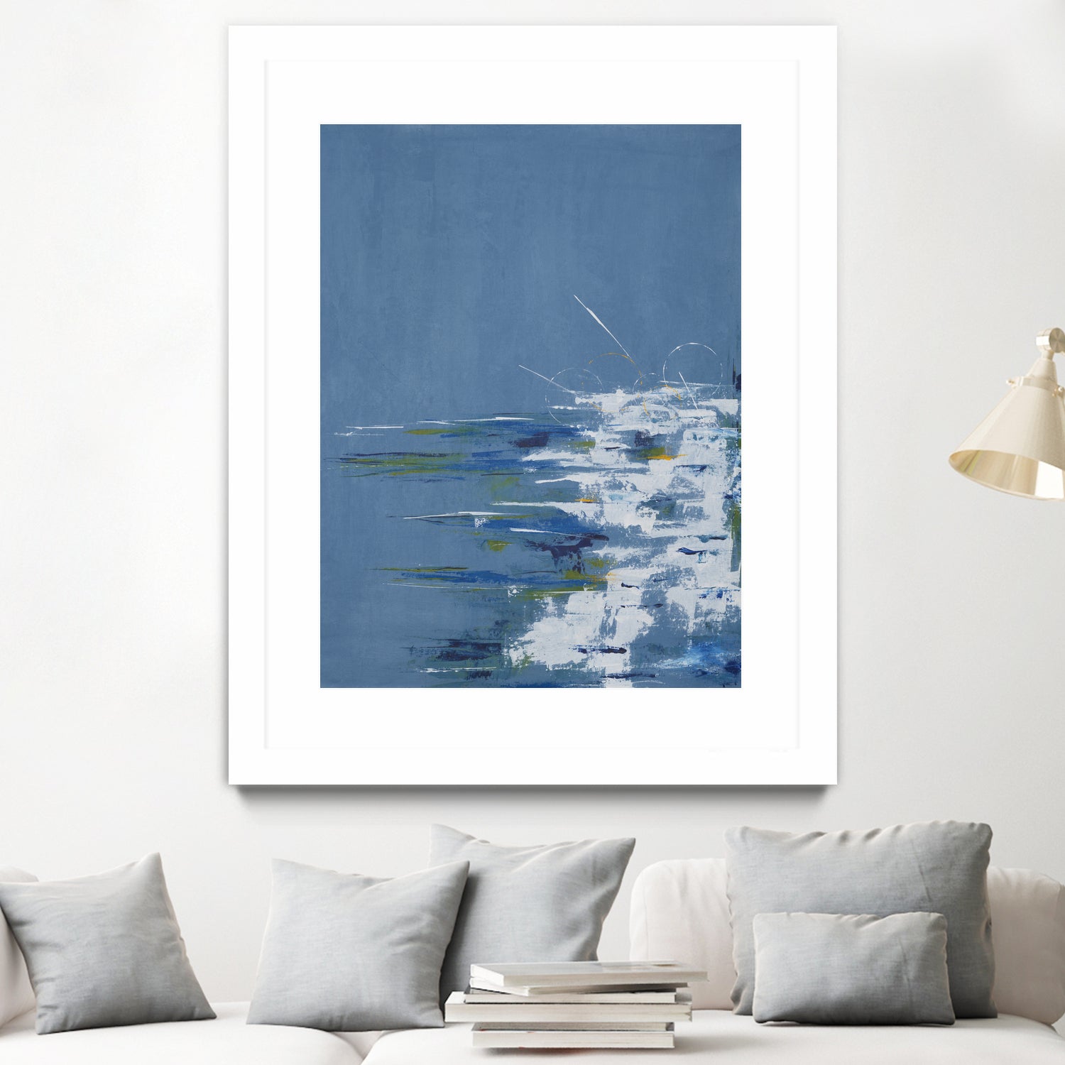 Tip Toe Surf by Daleno Art on GIANT ART - abstract