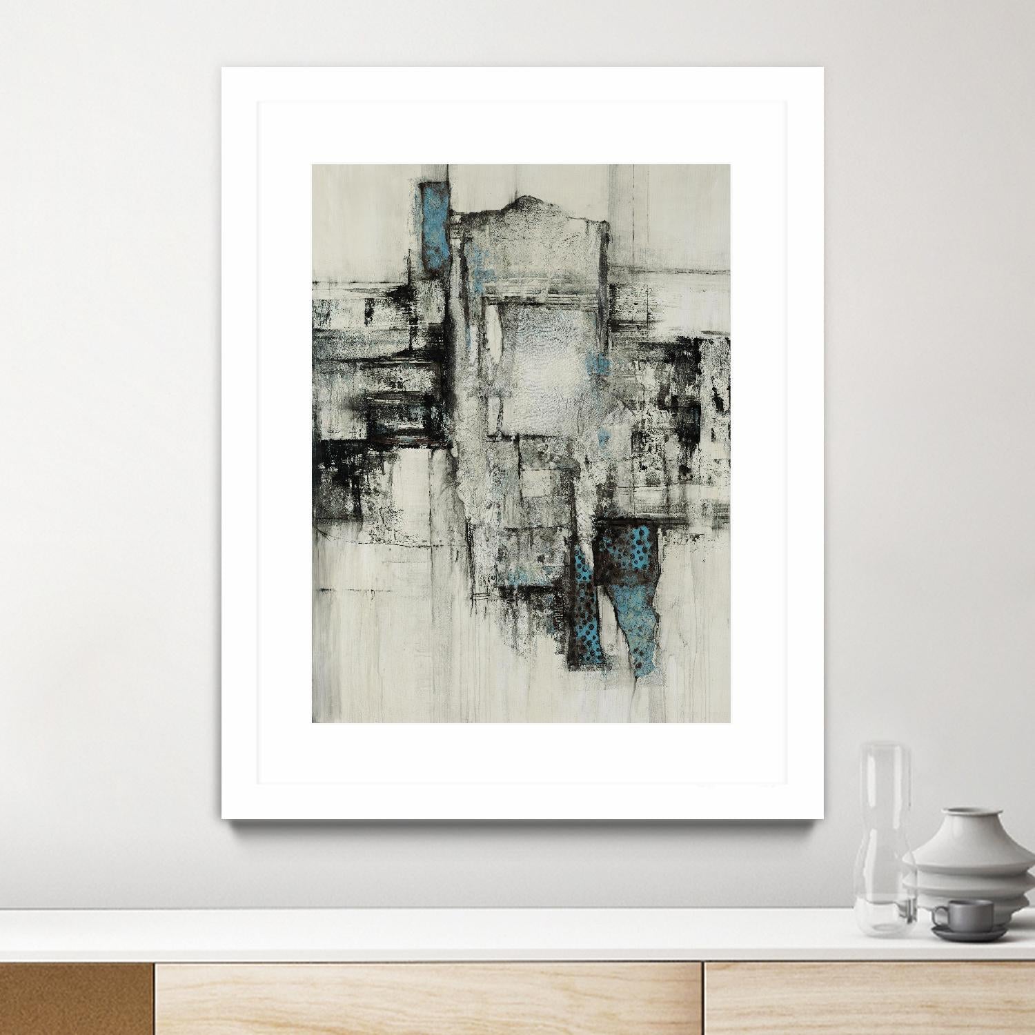 Paper Performance II by Daleno Art on GIANT ART - beige abstract abstract