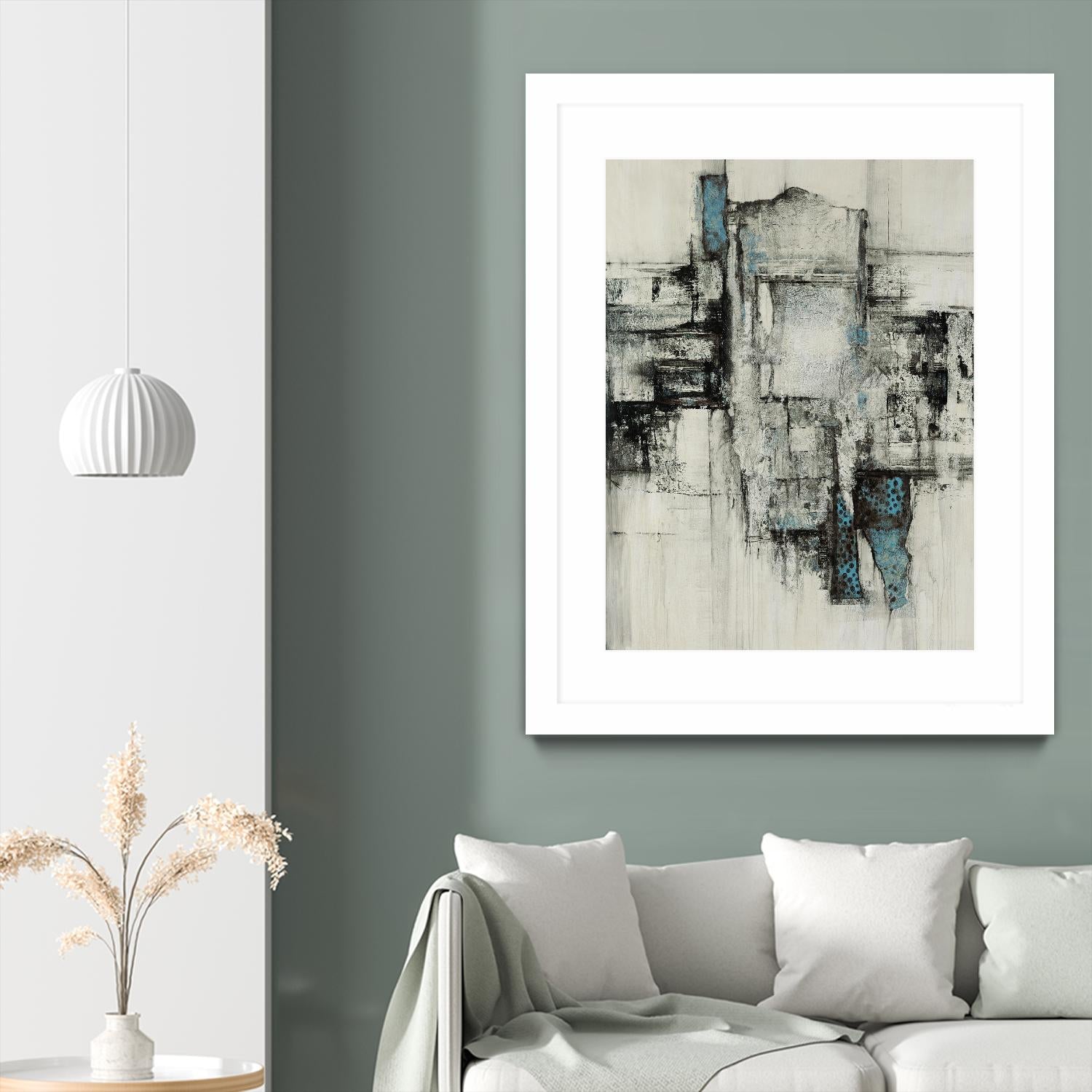 Paper Performance II by Daleno Art on GIANT ART - beige abstract abstract