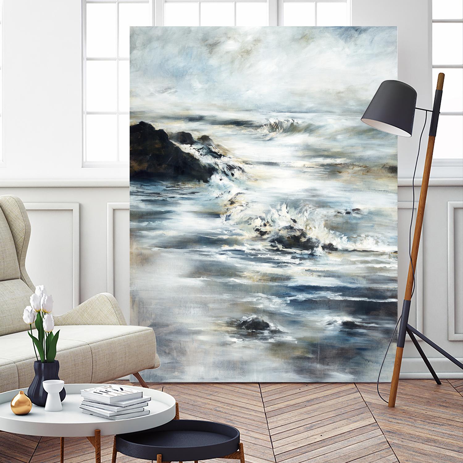 Dana Dreams by Daleno Art on GIANT ART - white abstract