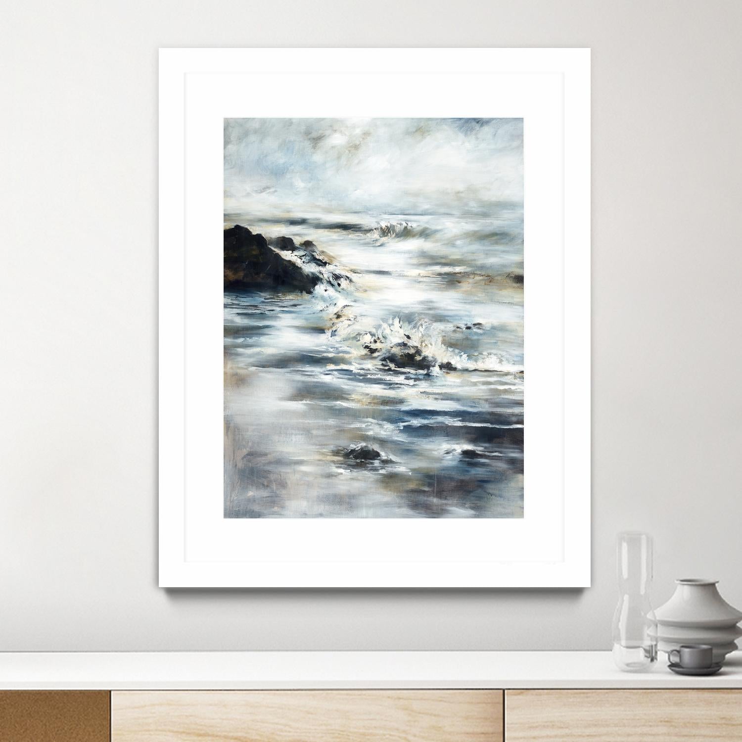 Dana Dreams by Daleno Art on GIANT ART - white abstract