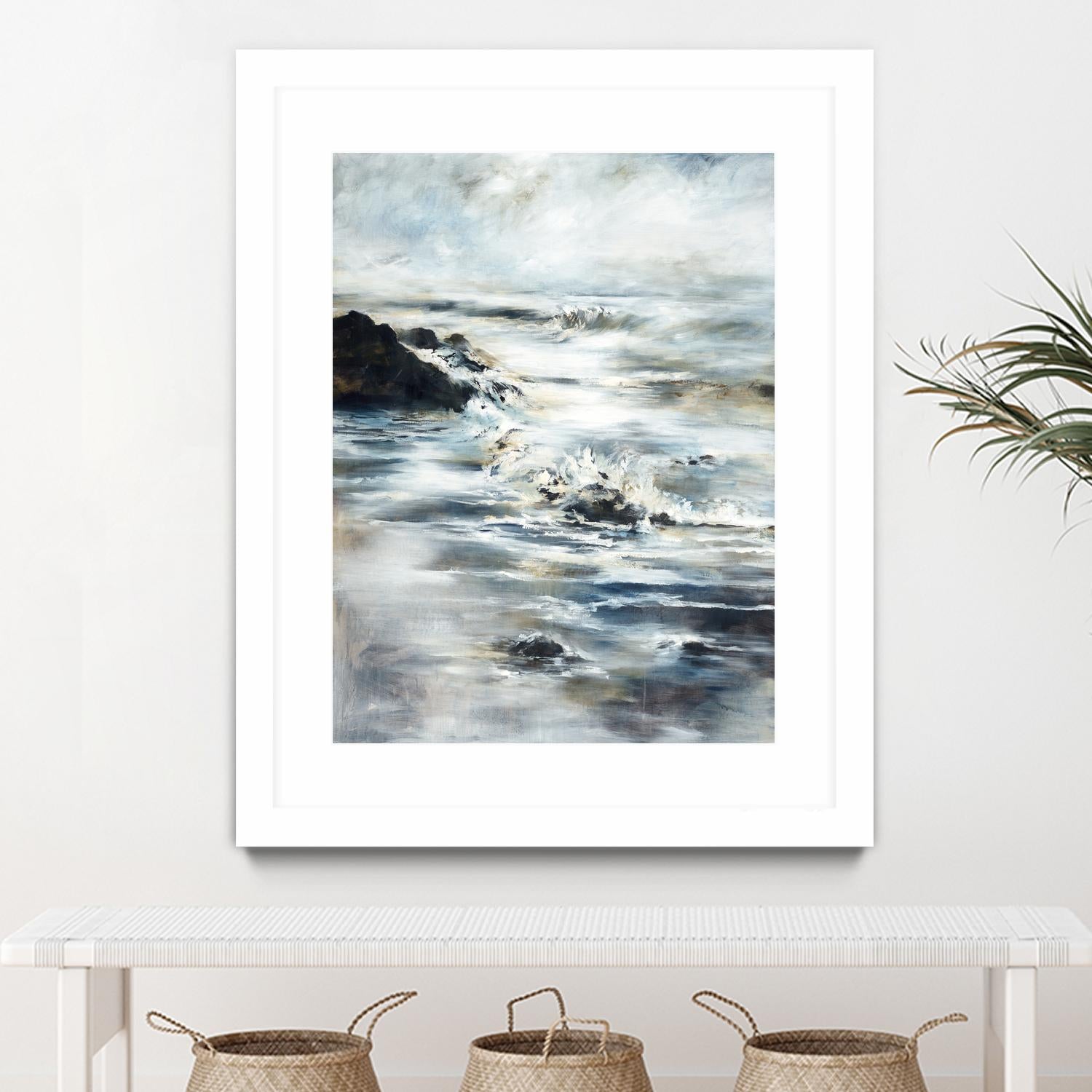 Dana Dreams by Daleno Art on GIANT ART - white abstract