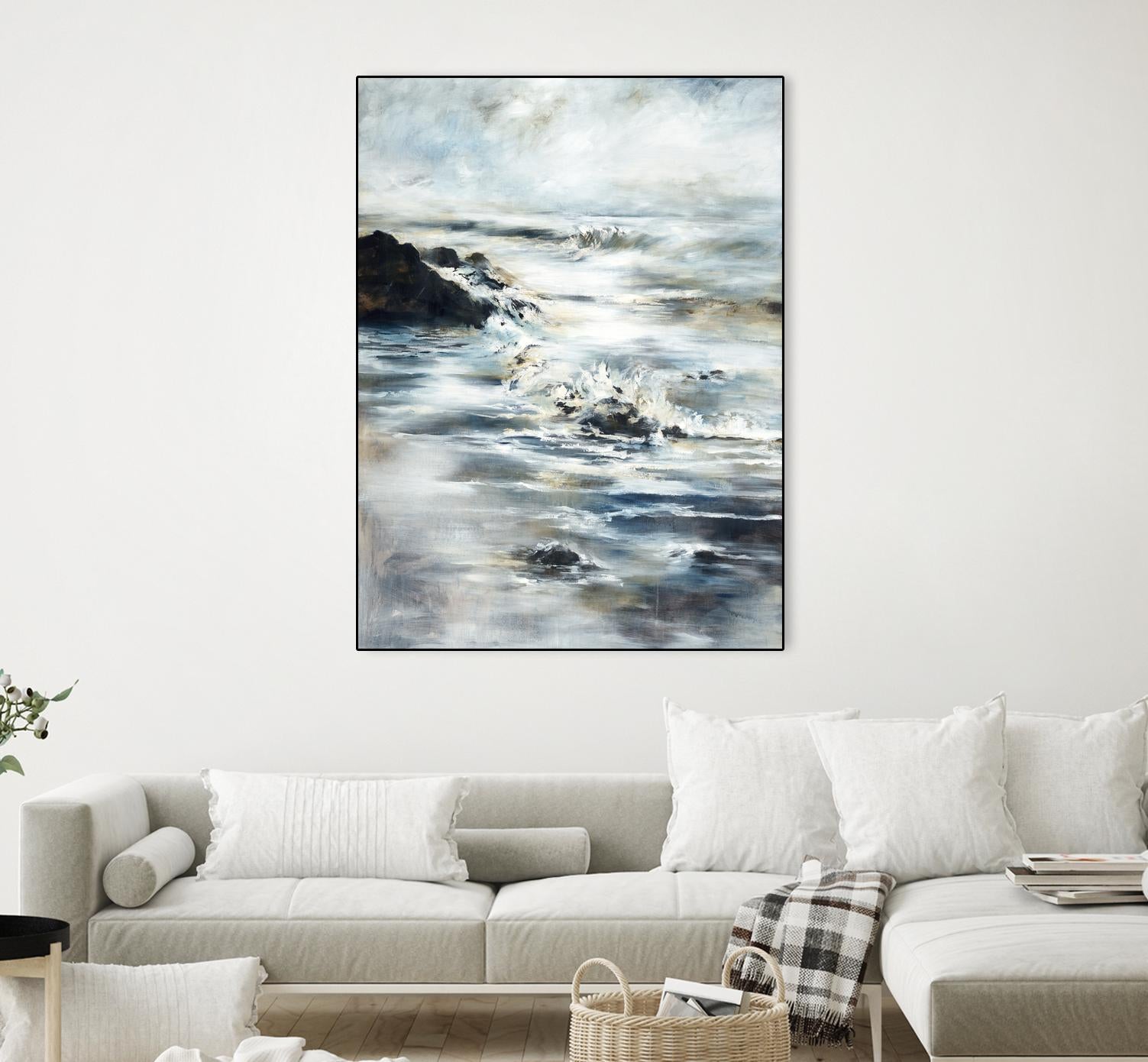 Dana Dreams by Daleno Art on GIANT ART - white abstract