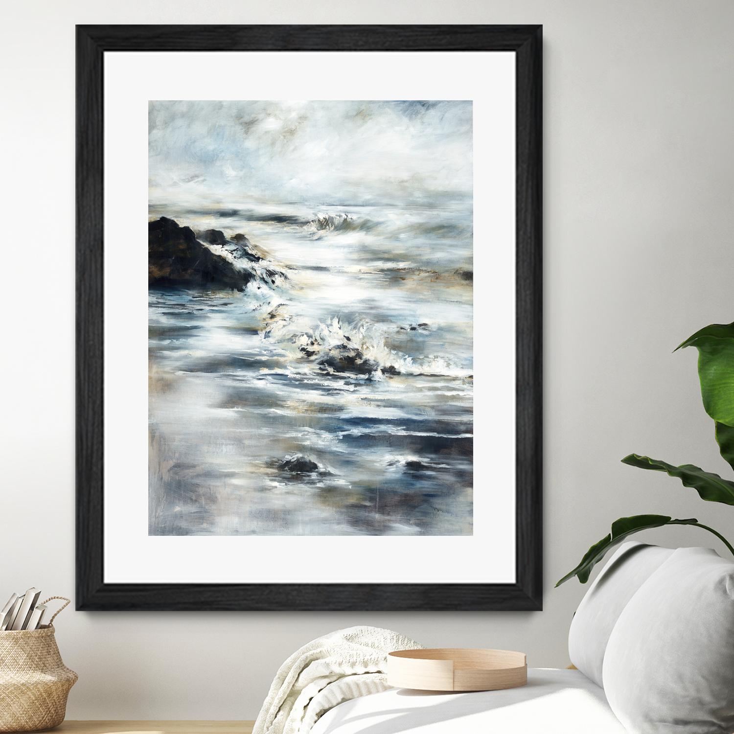 Dana Dreams by Daleno Art on GIANT ART - white abstract