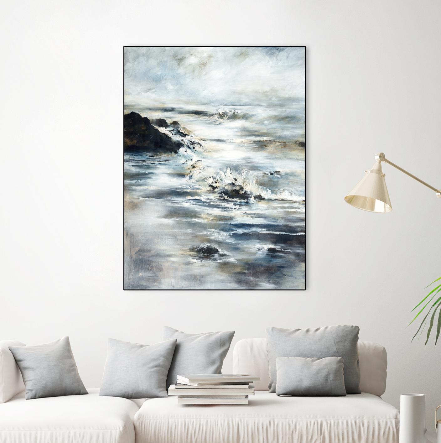 Dana Dreams by Daleno Art on GIANT ART - white abstract