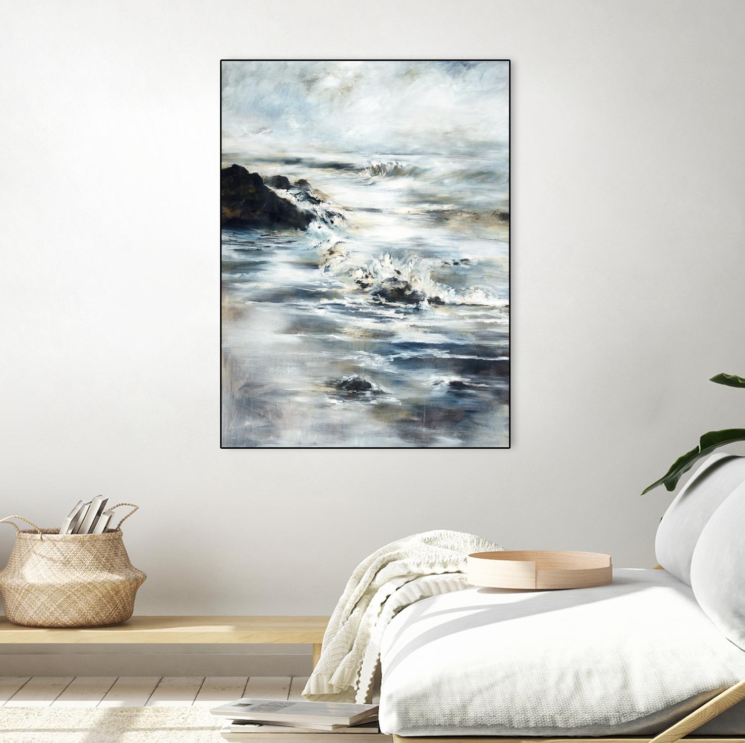 Dana Dreams by Daleno Art on GIANT ART - white abstract