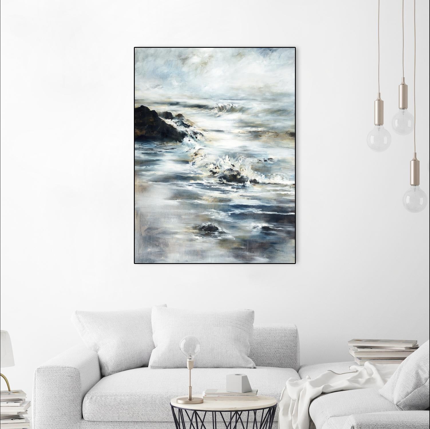 Dana Dreams by Daleno Art on GIANT ART - white abstract
