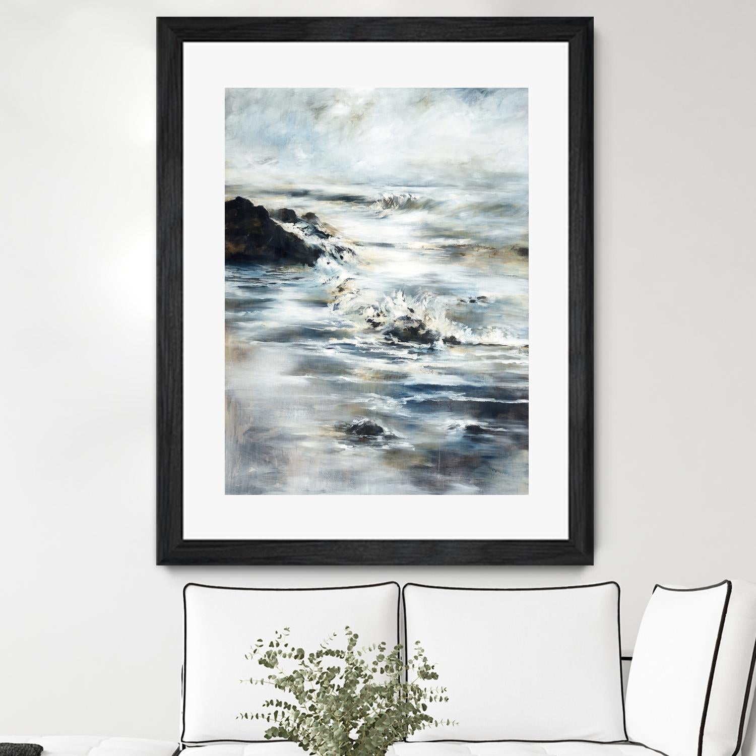 Dana Dreams by Daleno Art on GIANT ART - white abstract