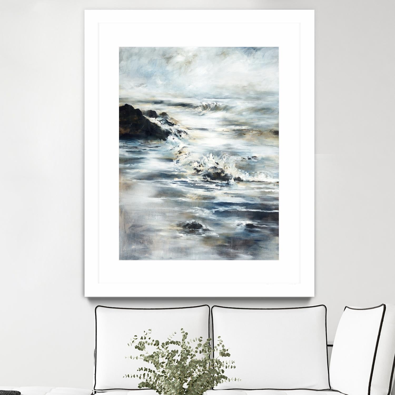 Dana Dreams by Daleno Art on GIANT ART - white abstract
