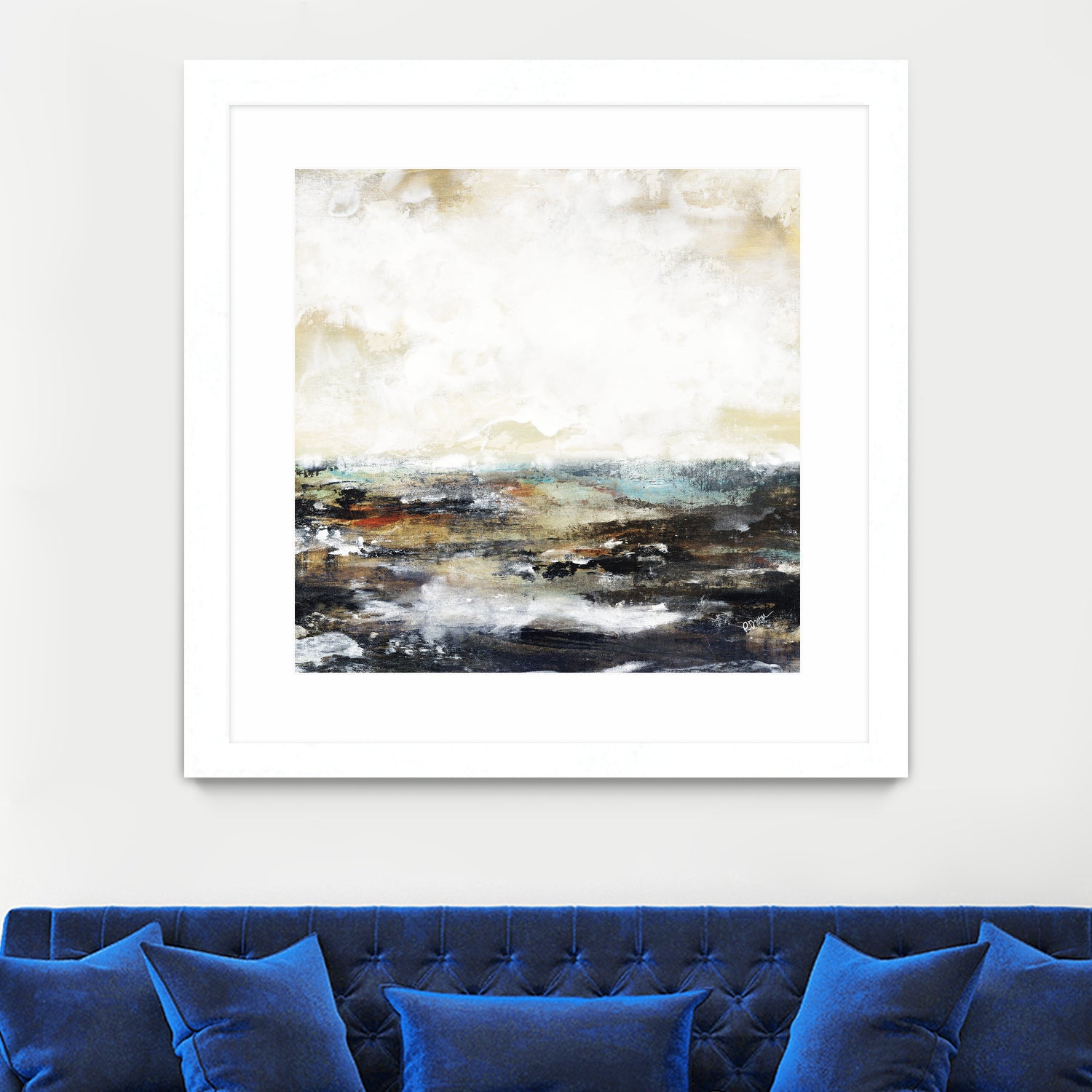 Troubled Waters I by Daleno Art on GIANT ART - multi abstract