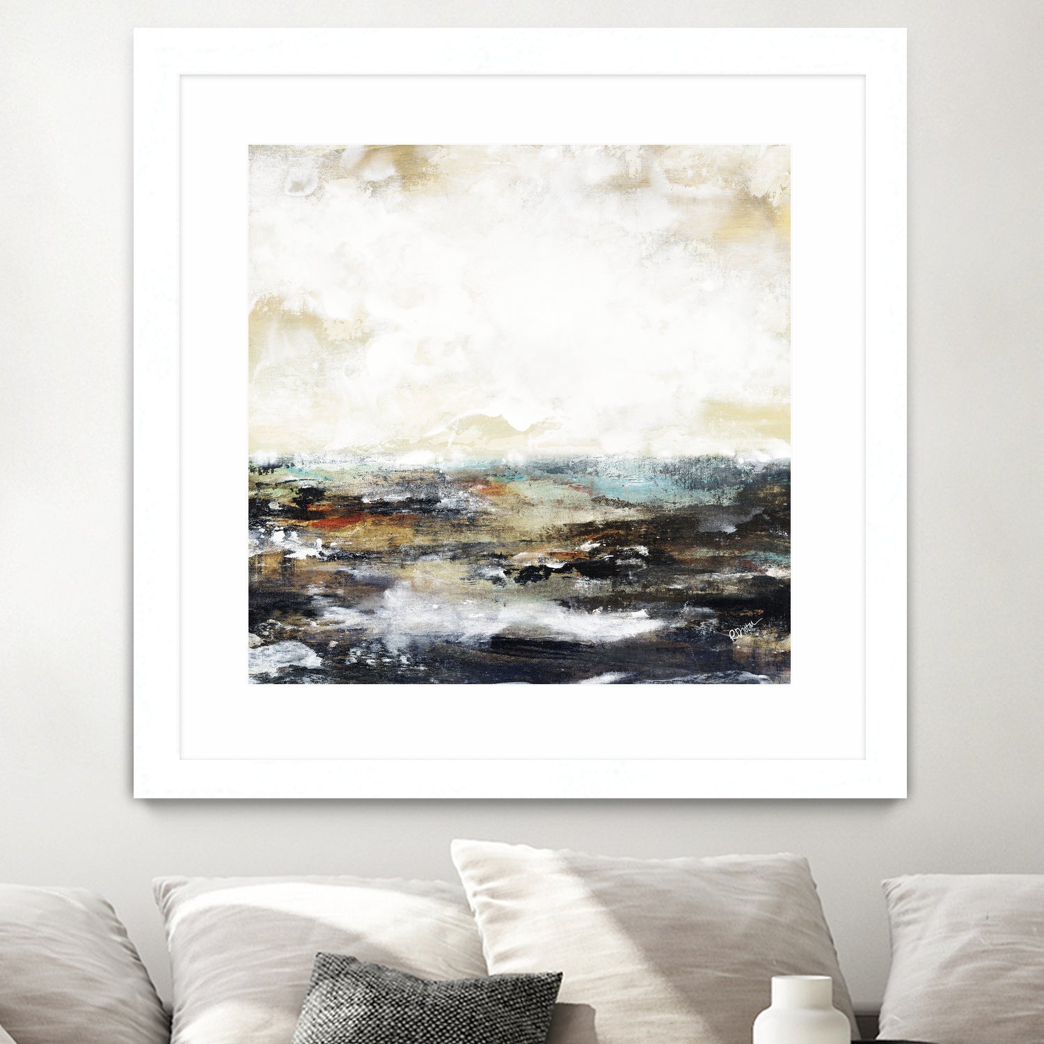 Troubled Waters I by Daleno Art on GIANT ART - multi abstract