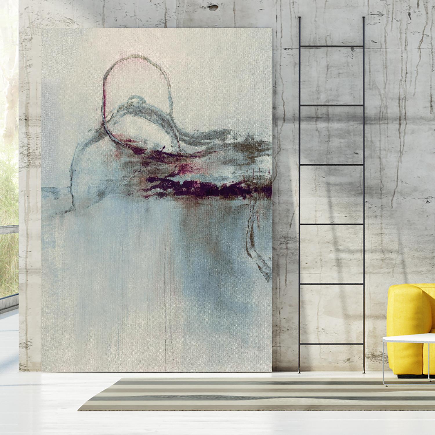 Precision Jump I by Daleno Art on GIANT ART - beige abstract