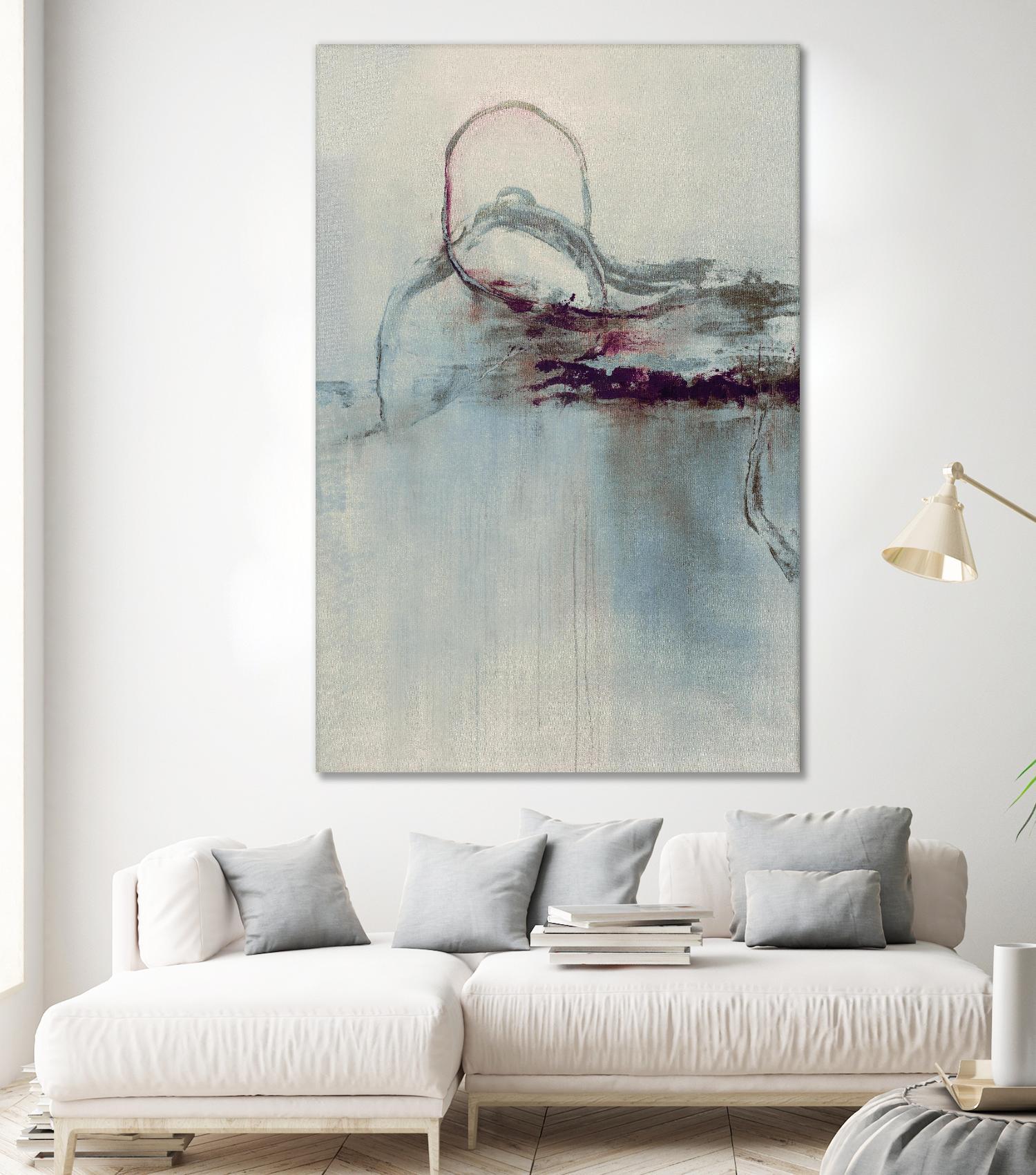 Precision Jump I by Daleno Art on GIANT ART - beige abstract