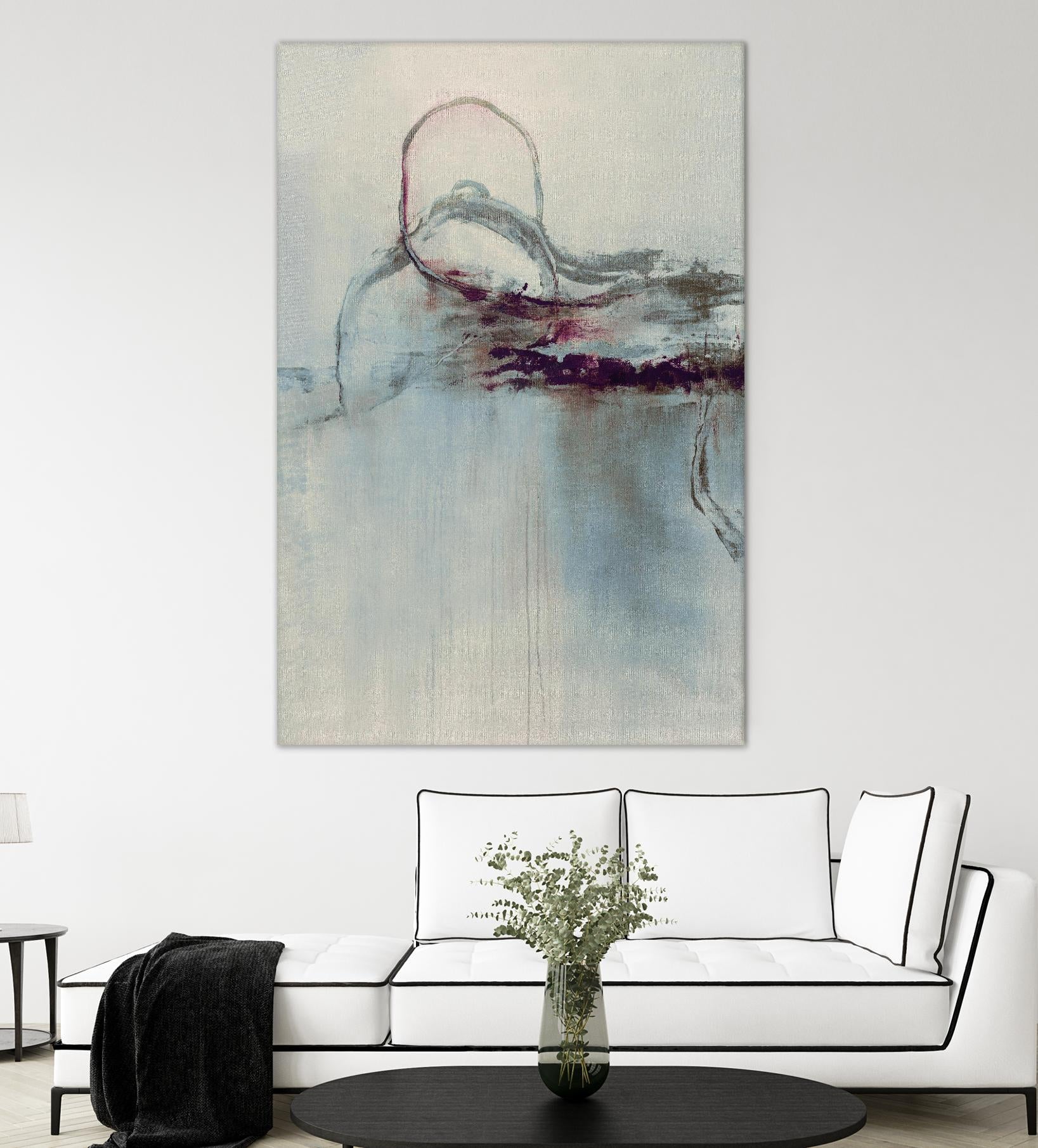 Precision Jump I by Daleno Art on GIANT ART - beige abstract