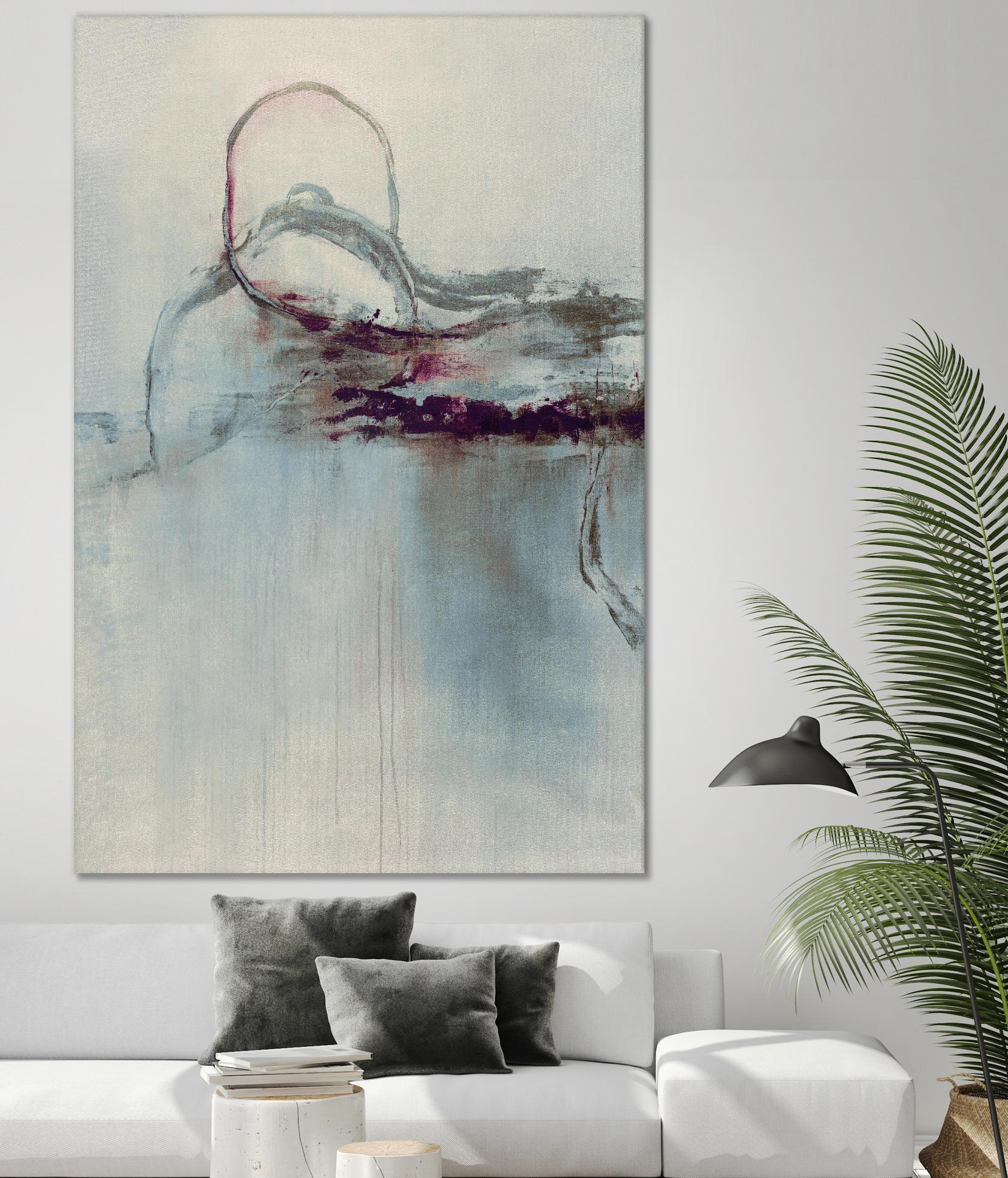 Precision Jump I by Daleno Art on GIANT ART - beige abstract