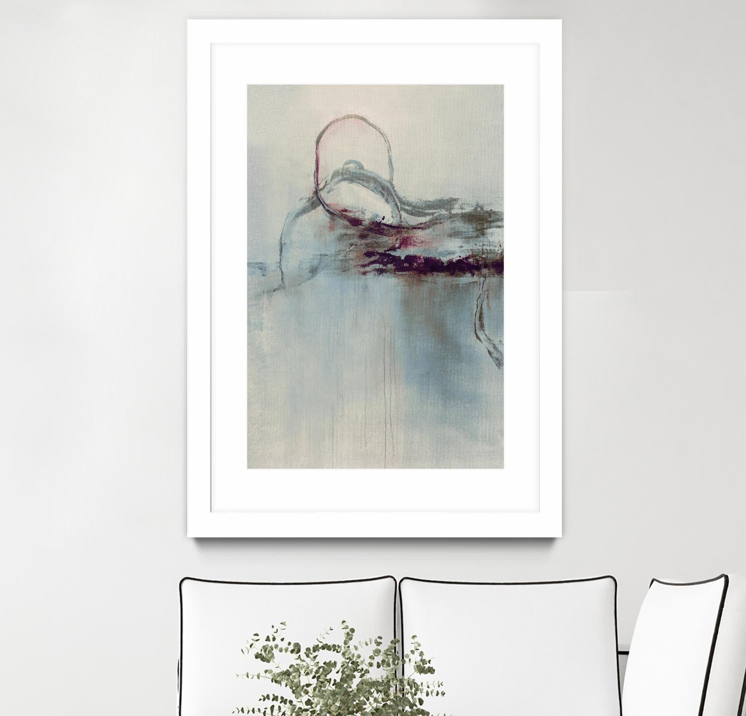 Precision Jump I by Daleno Art on GIANT ART - beige abstract