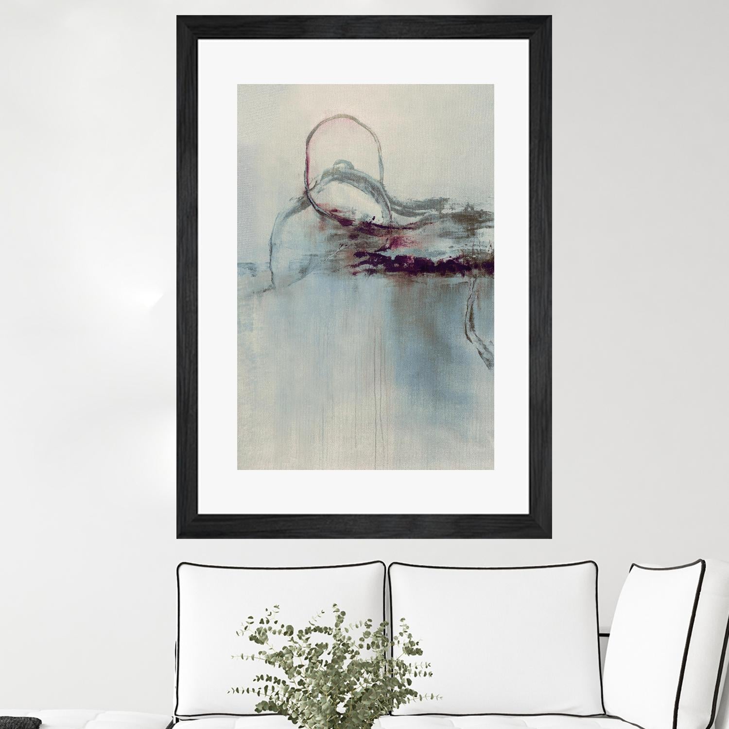 Precision Jump I by Daleno Art on GIANT ART - beige abstract