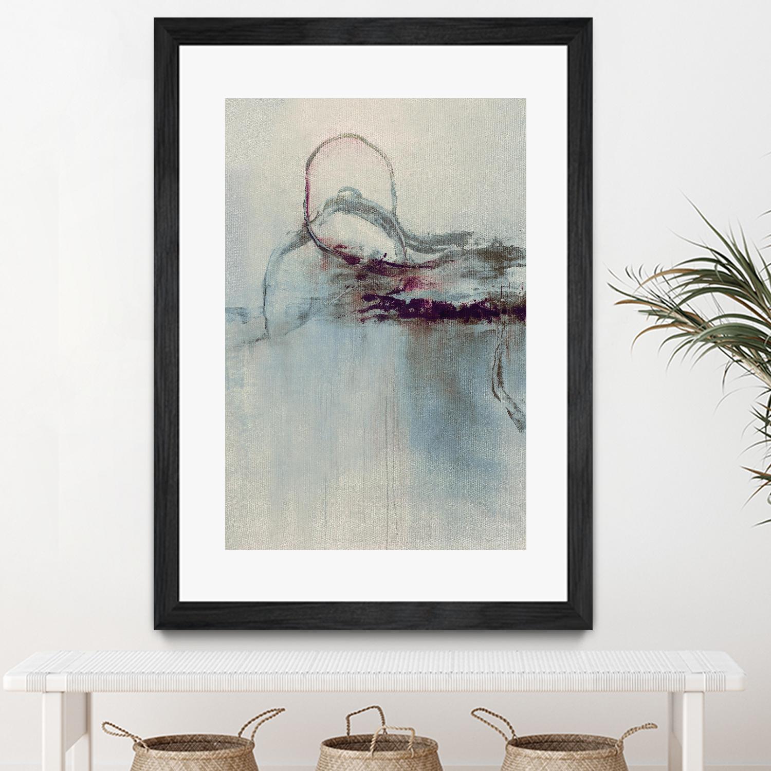 Precision Jump I by Daleno Art on GIANT ART - beige abstract