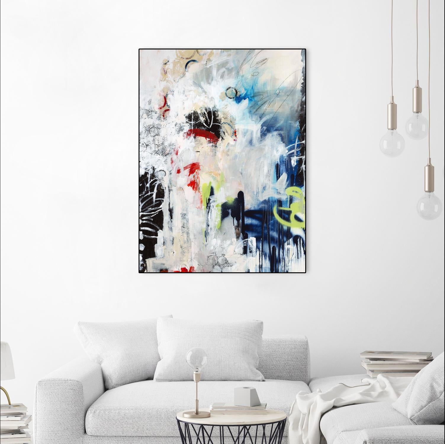 Painted Vase by Daleno Art on GIANT ART - abstract